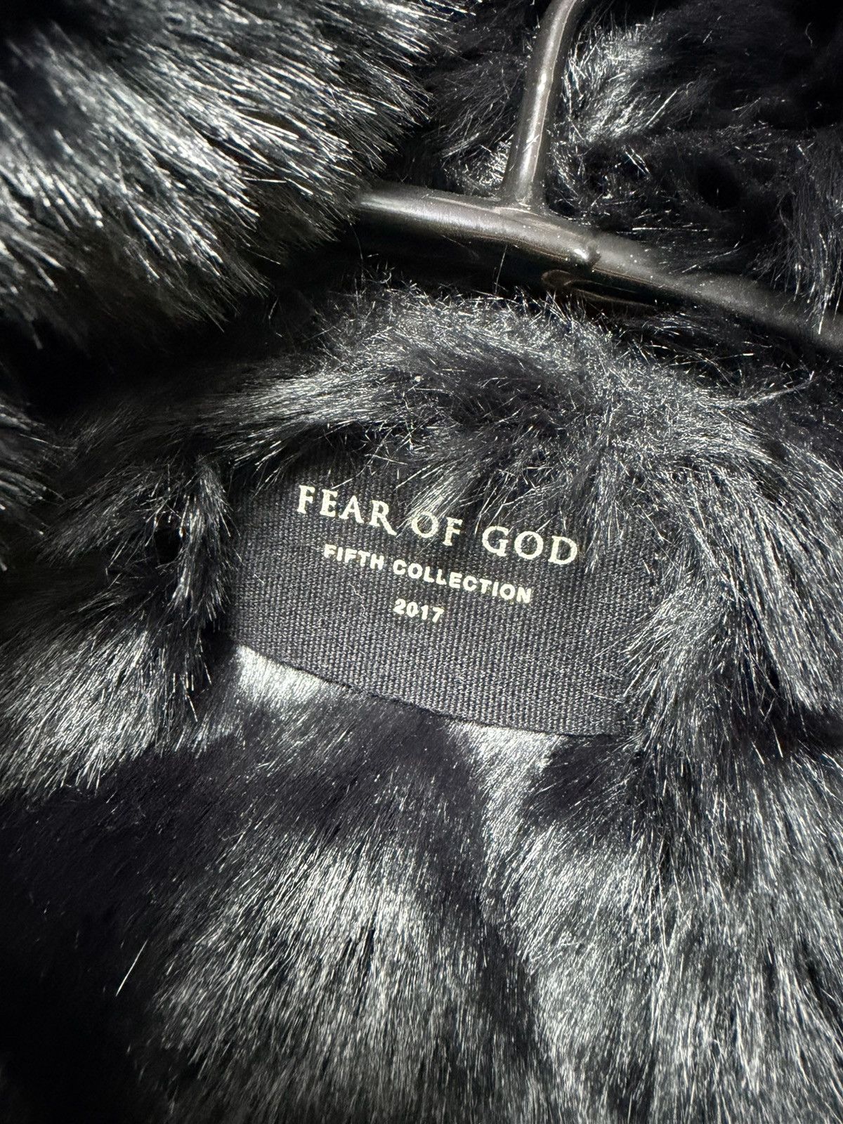 Fear of God Fear of god 5th heavy terry hood fur bomber greay Size US S / EU 44-46 / 1 - 4 Thumbnail