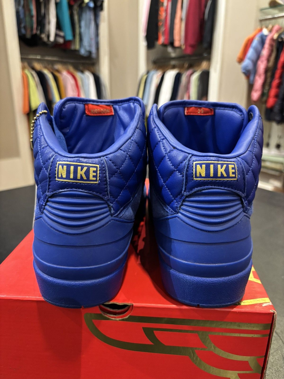 Jordan Brand Jordan 2 Retro Just Don Blue Size US 10 / EU 43 - 4 Thumbnail