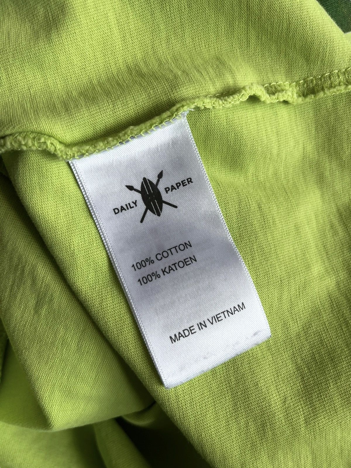 Daily Paper Green mens T-shirt, funny print, psychology, Daily Paper Size US M / EU 48-50 / 2 - 6 Thumbnail