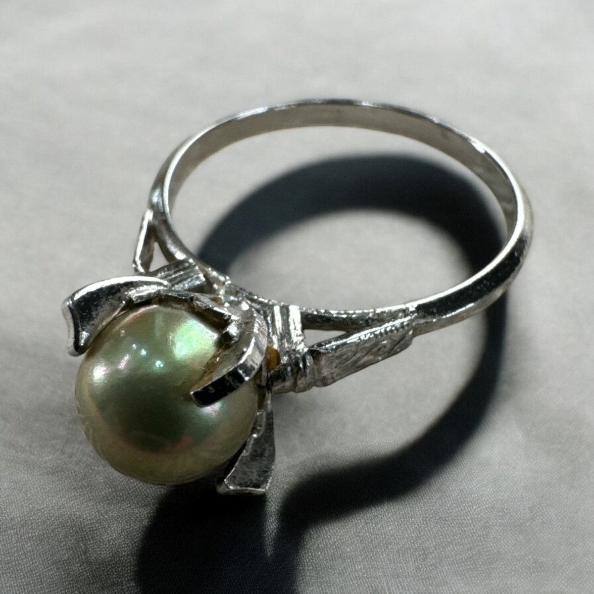 Jewelry TAHITIAN NATURAL PEARL SILVER RING Size ONE SIZE - 1 Thumbnail
