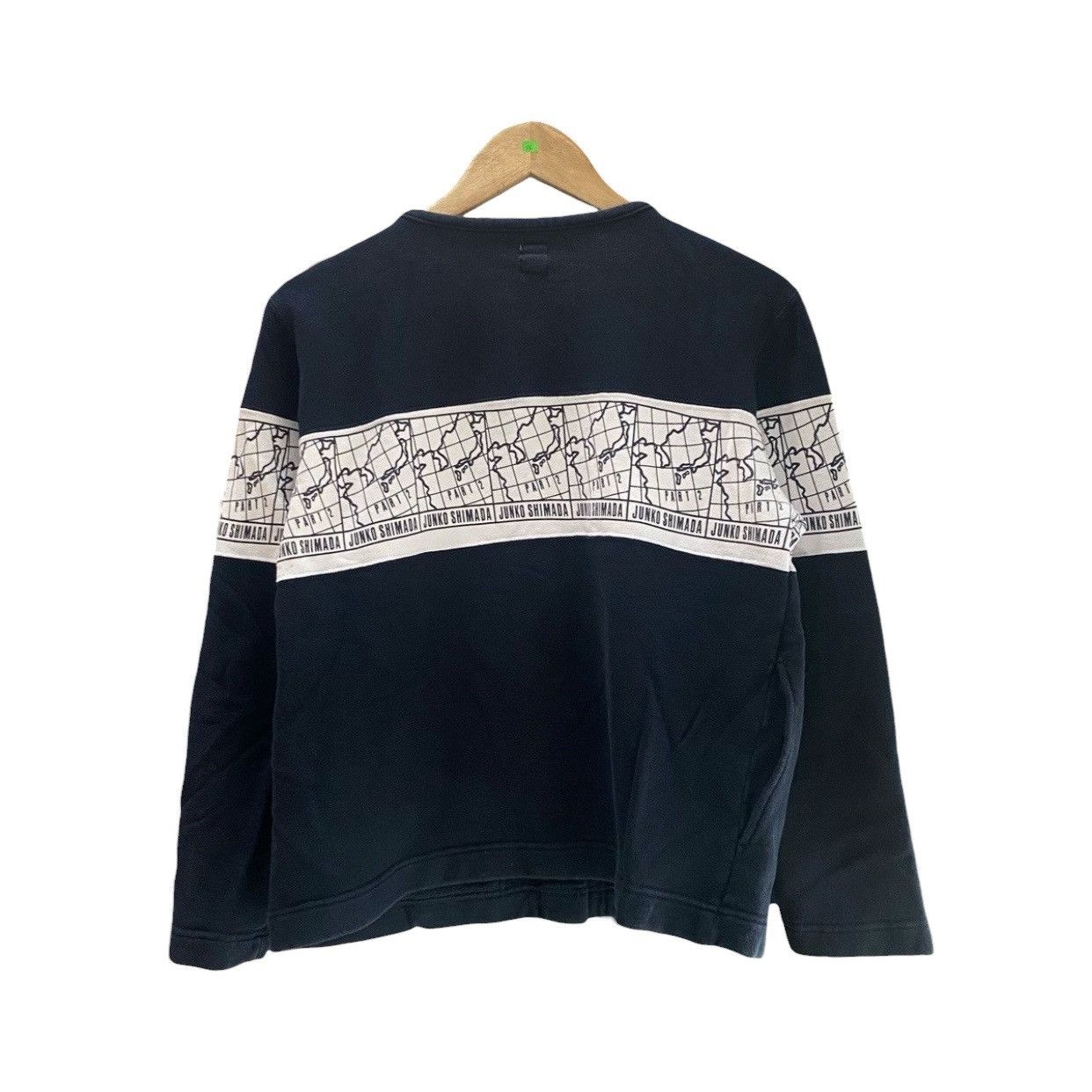 Junko Shimada Vintage Junko Shimada Part 2 Map Cardigan Size US M / EU 48-50 / 2 - 2 Thumbnail