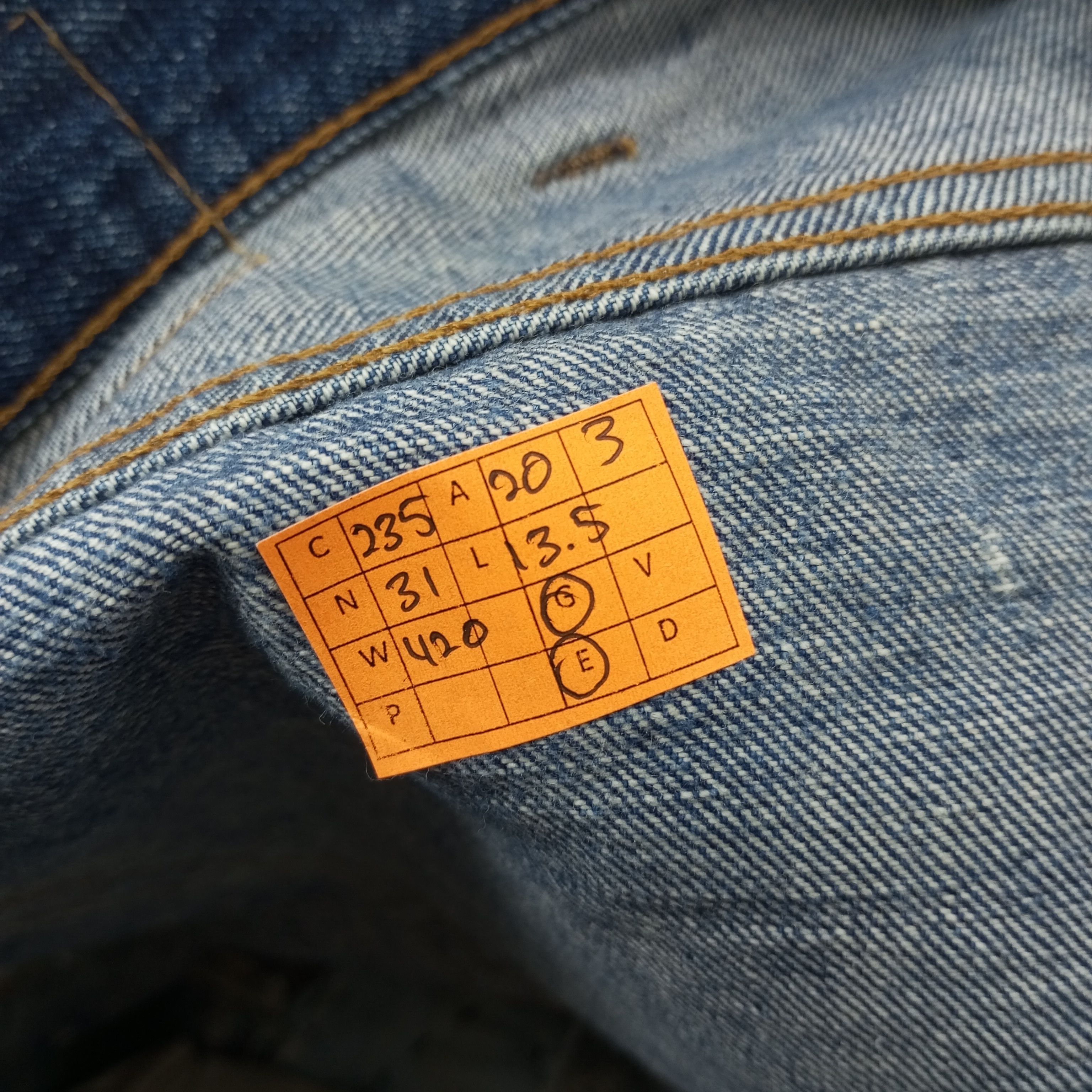 Levi's Levis Big E Short Jeans c235n31 Size 40" / US 18 - 12 Thumbnail
