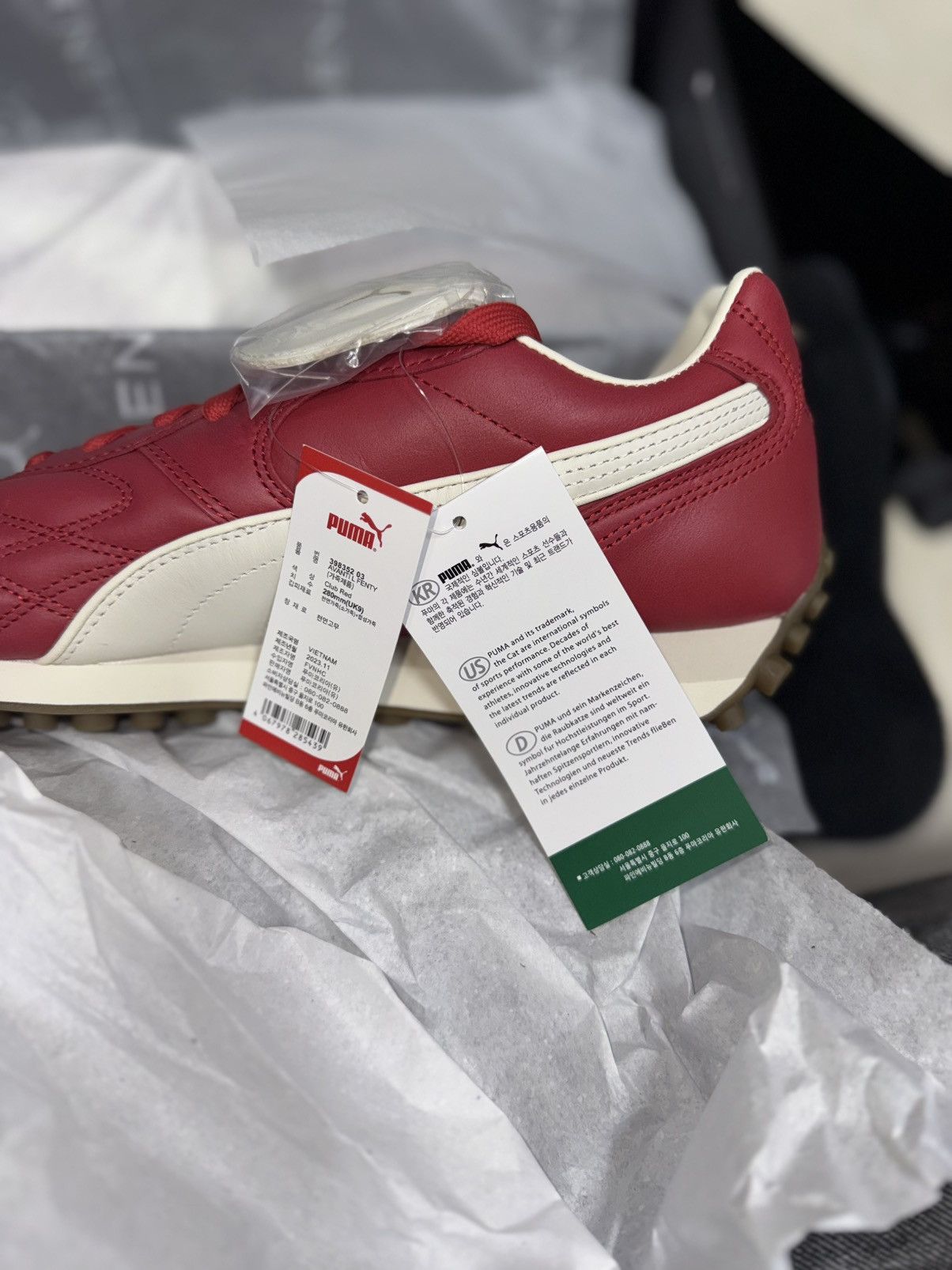Fenty × Puma [US 9.5] Puma x FENTY Rihanna Avanti Club Red Gum Size US 9.5 / EU 42-43 - 11 Thumbnail