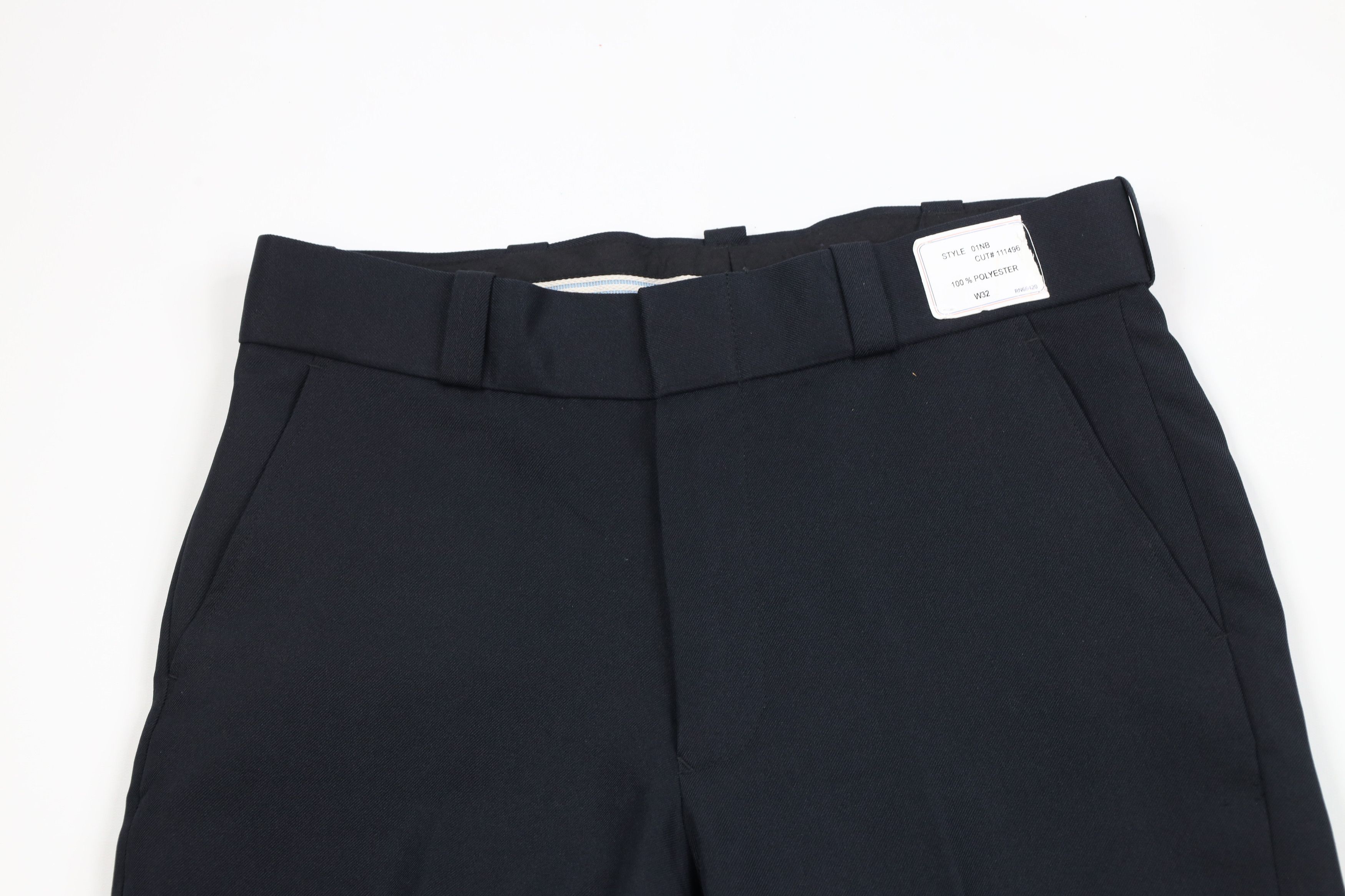 Vintage Deadstock Vintage 90s Streetwear Wide Leg Uniform Pants Blue Size US 32 / EU 48 - 2 Thumbnail