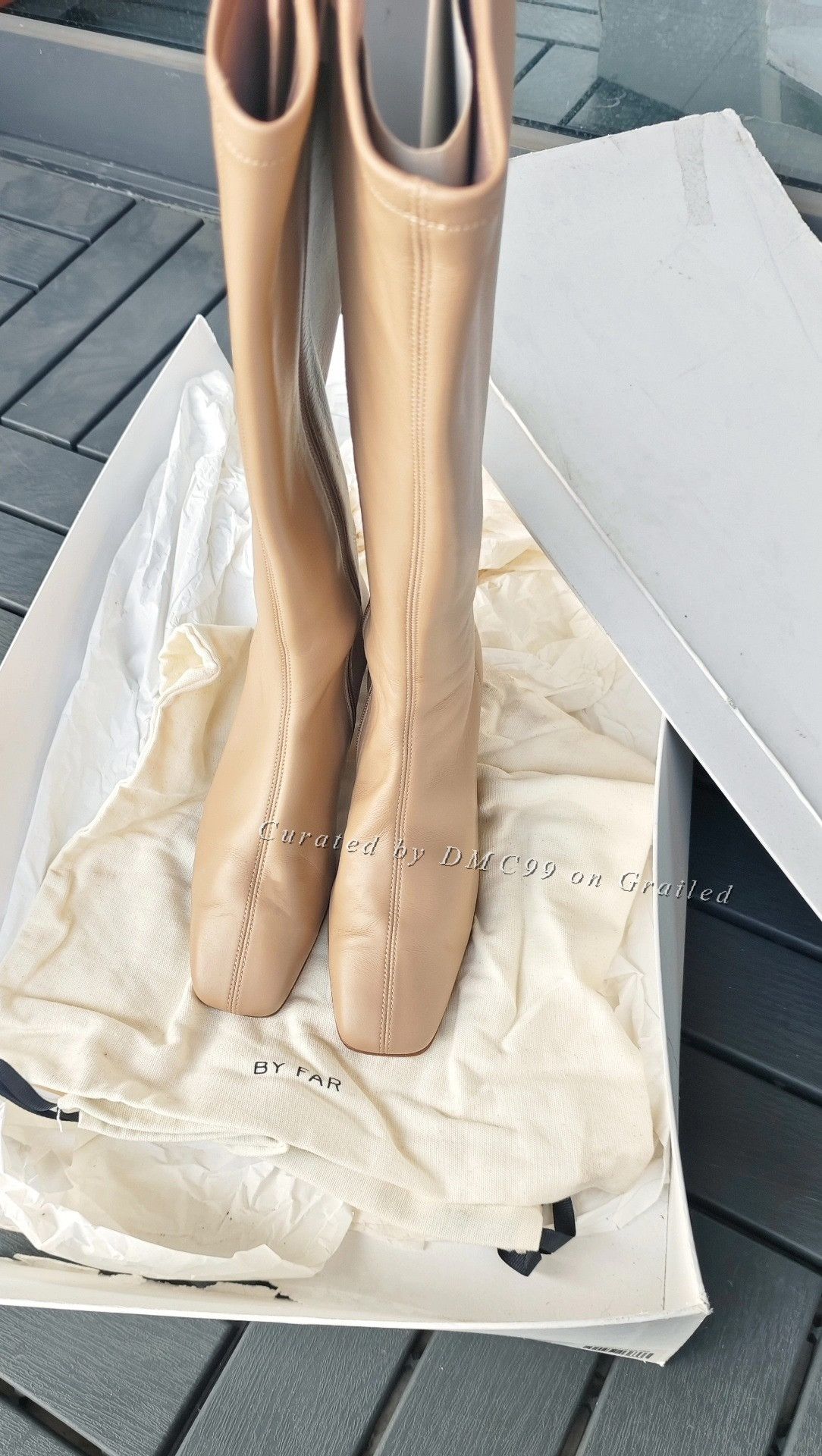 By Far By Far Beige Knee-High Boots Size 36 Size US 5 / IT 35 - 1 Thumbnail