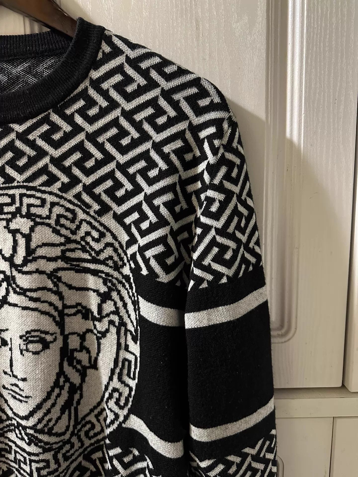 Versace Versace Main Line Limited Runway Wool Knit Sweater S Size US S / EU 44-46 / 1 - 5 Thumbnail