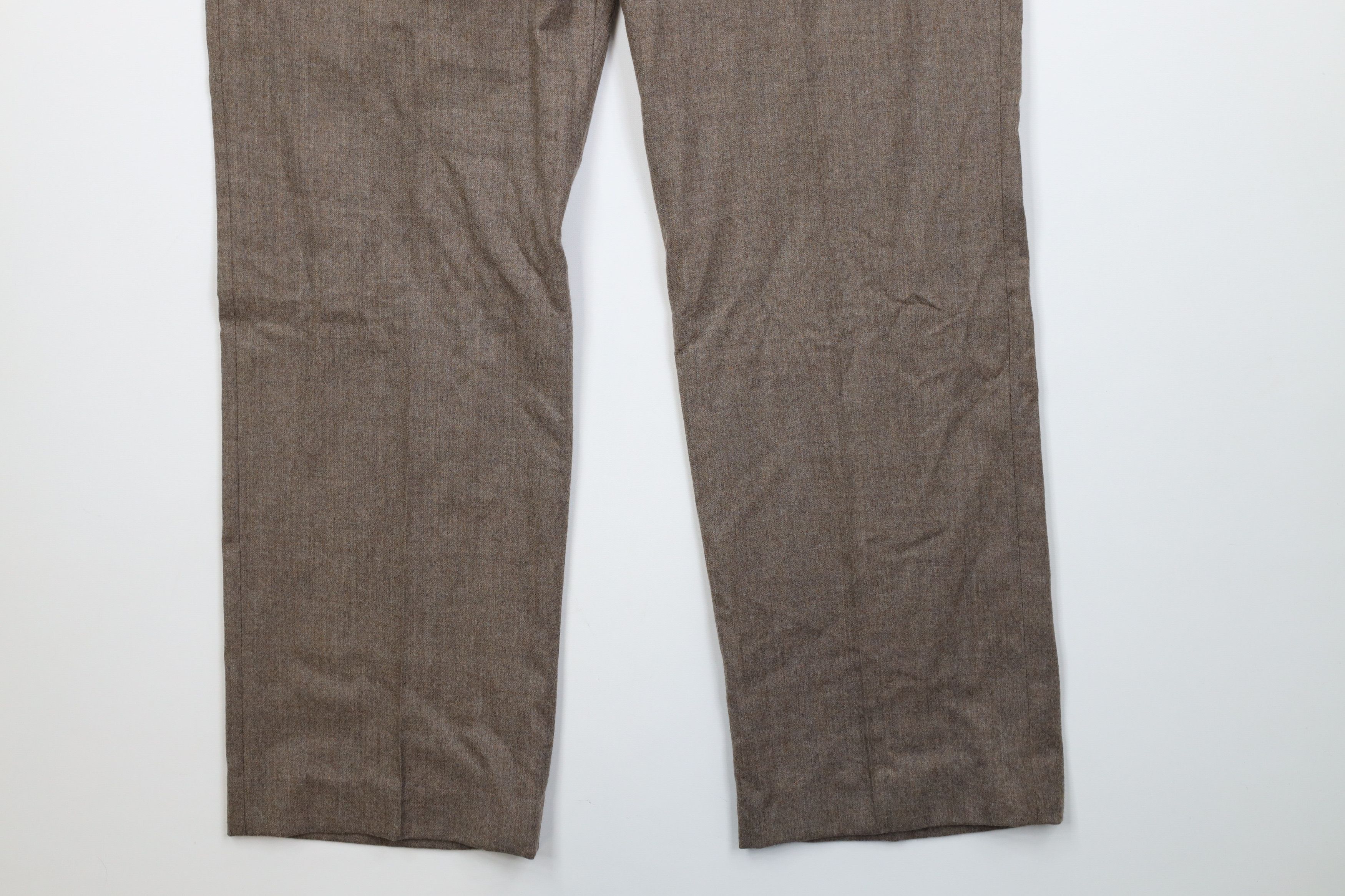 Vintage Vintage 70s Streetwear Knit Flared Wide Leg Chino Pants USA Size US 36 / EU 52 - 5 Thumbnail