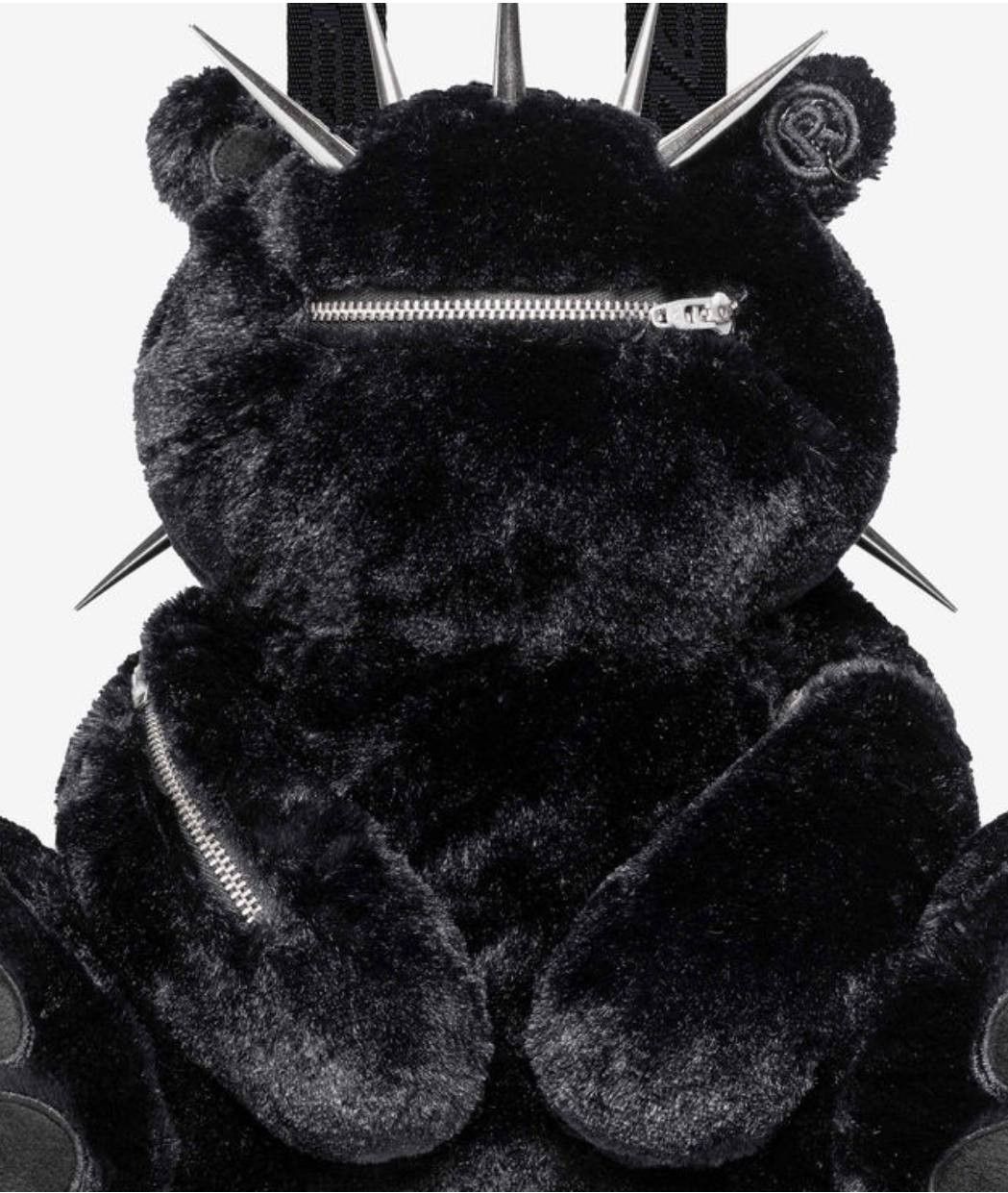 Other Racer Worldwide Teddy Bear Backpack with spikes Size ONE SIZE - 3 Thumbnail