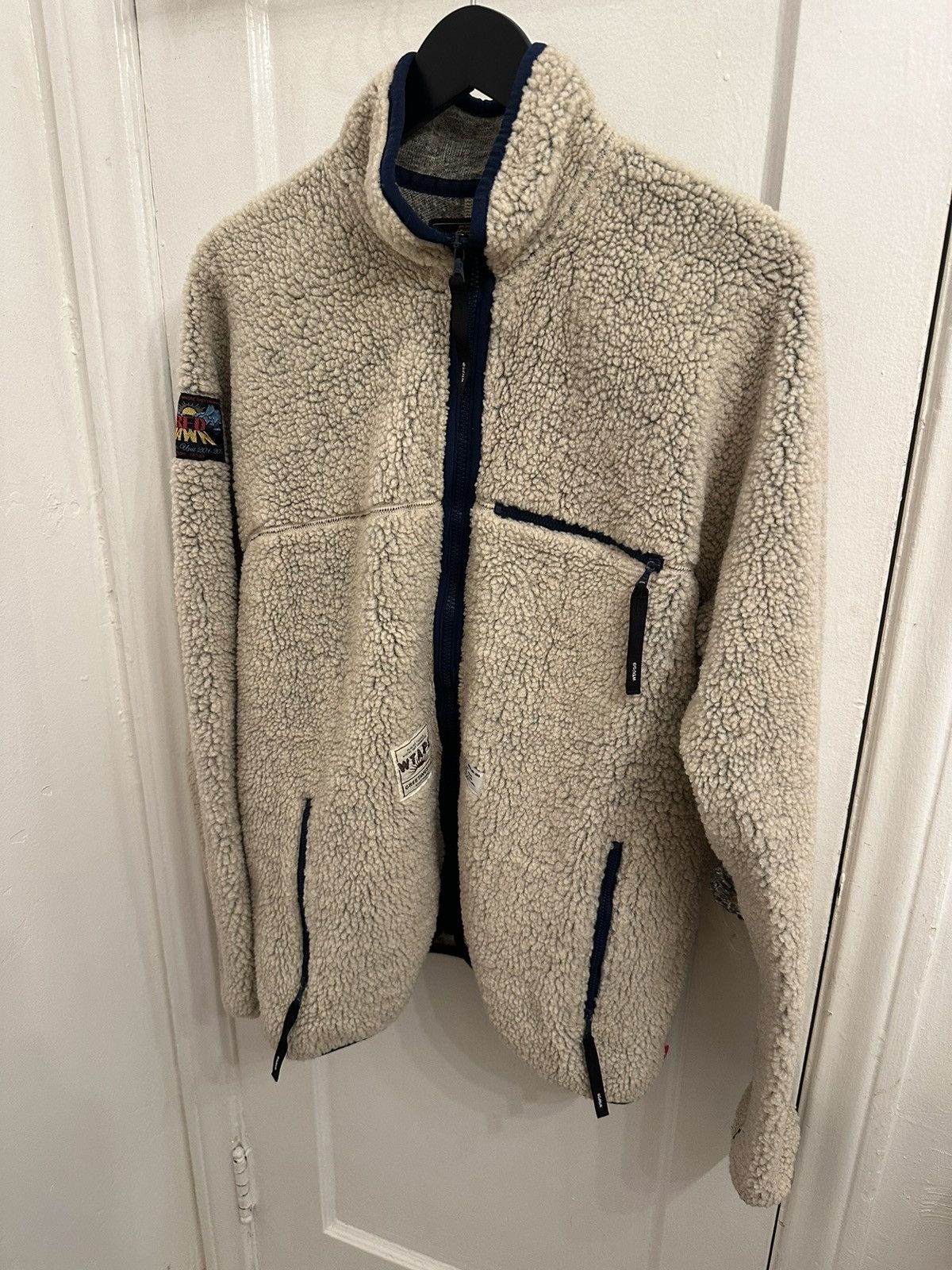 ジャケット・アウター wtaps 19aw SHERPA JACKET W)taps - WTAPS SHERPA JACKET BLACK Mサイズの通販 by でぶ