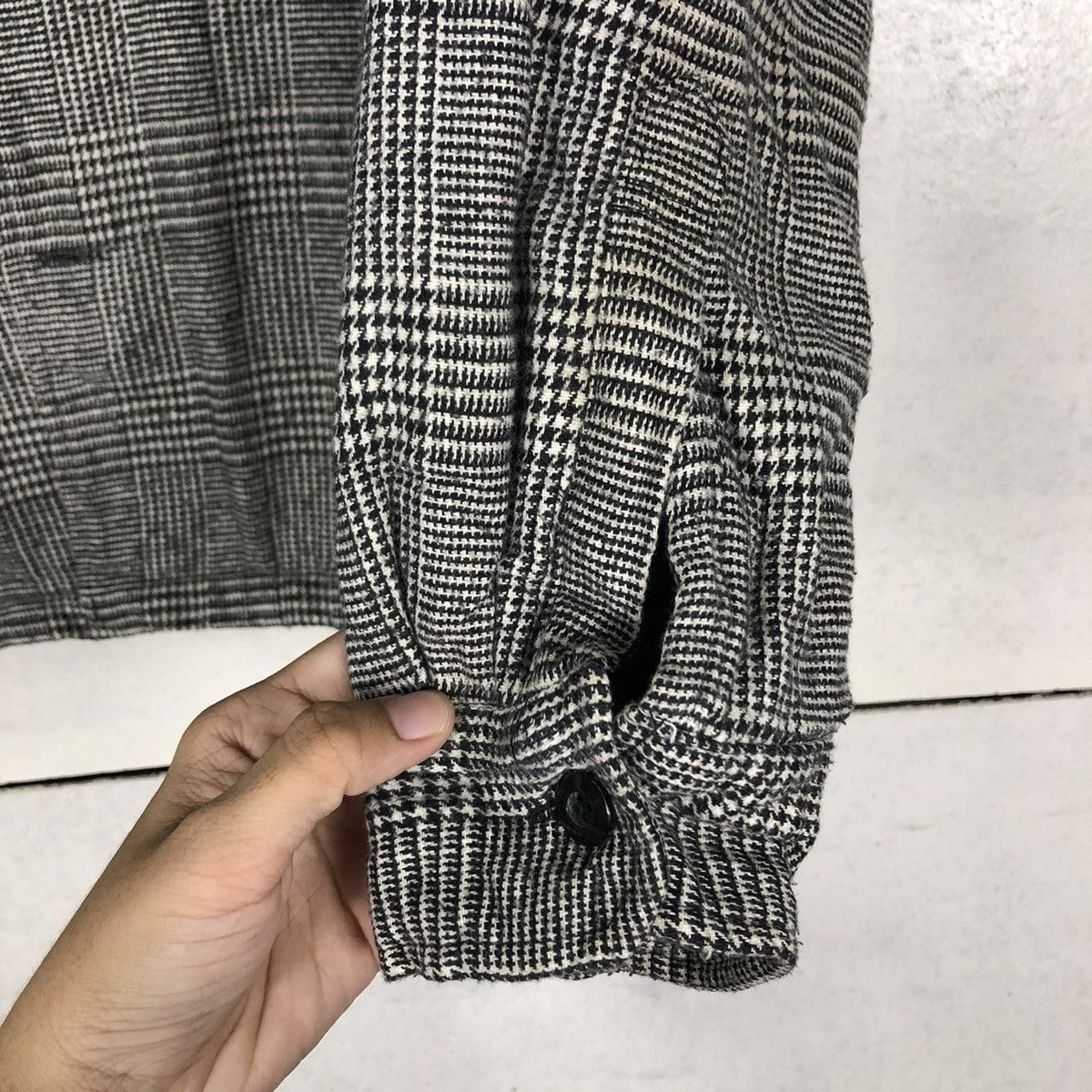 Japanese Brand 📌VINTAGE BIKER JACKET BONDAGE BIG POCKETS DIAGNOL ARROW Size US M / EU 48-50 / 2 - 16 Thumbnail