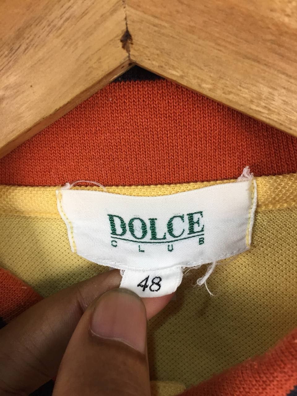 Japanese Brand Vtg Dolce Club Italy Cup Golf Polo Tee Size US L / EU 52-54 / 3 - 10 Thumbnail