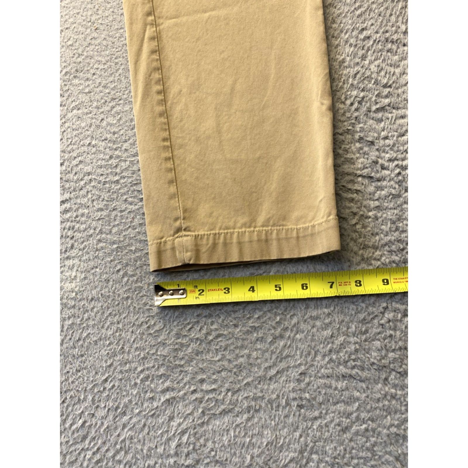 Banana Republic Banana Republic Chino Pants Men 32x32 Khaki Flat Front Straight Leg Button Zip Regular 32in Khaki Mens Pants Chino 32 Regular Ban Republic? Size US 32 / EU 48 - 6 Thumbnail