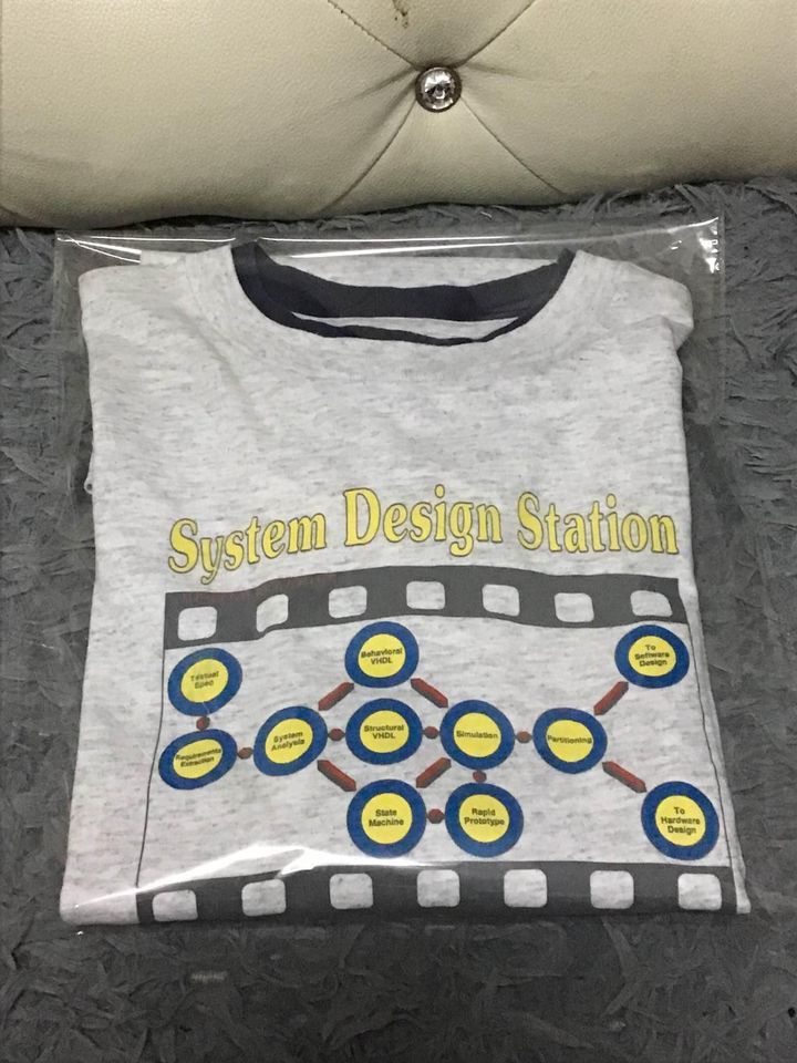 Vintage Vintage system design station tag belton Size US L / EU 52-54 / 3 - 7 Thumbnail