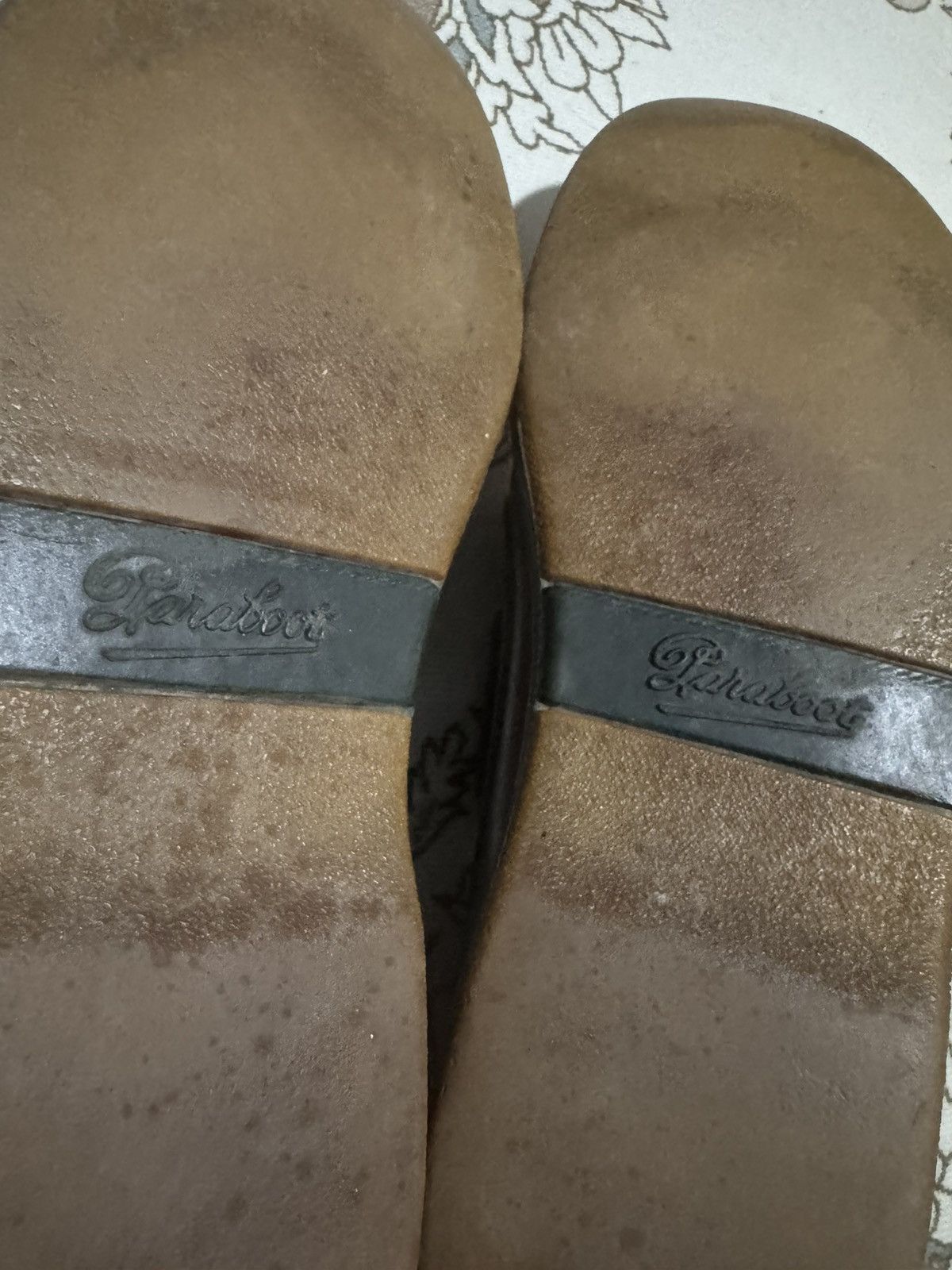 Genuine Leather × Paraboot Paraboot Leather Low Cut Thiers Lisse America Shoes Size US 13 / EU 46 - 7 Thumbnail