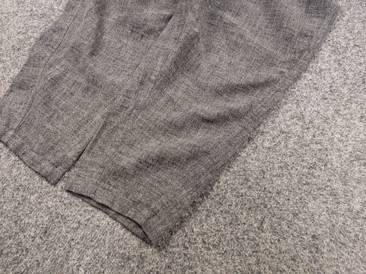 Japanese Brand Oska germany Design Gray Linen Trouser Baggy Pants Size 28" / US 6 / IT 42 - 5 Thumbnail