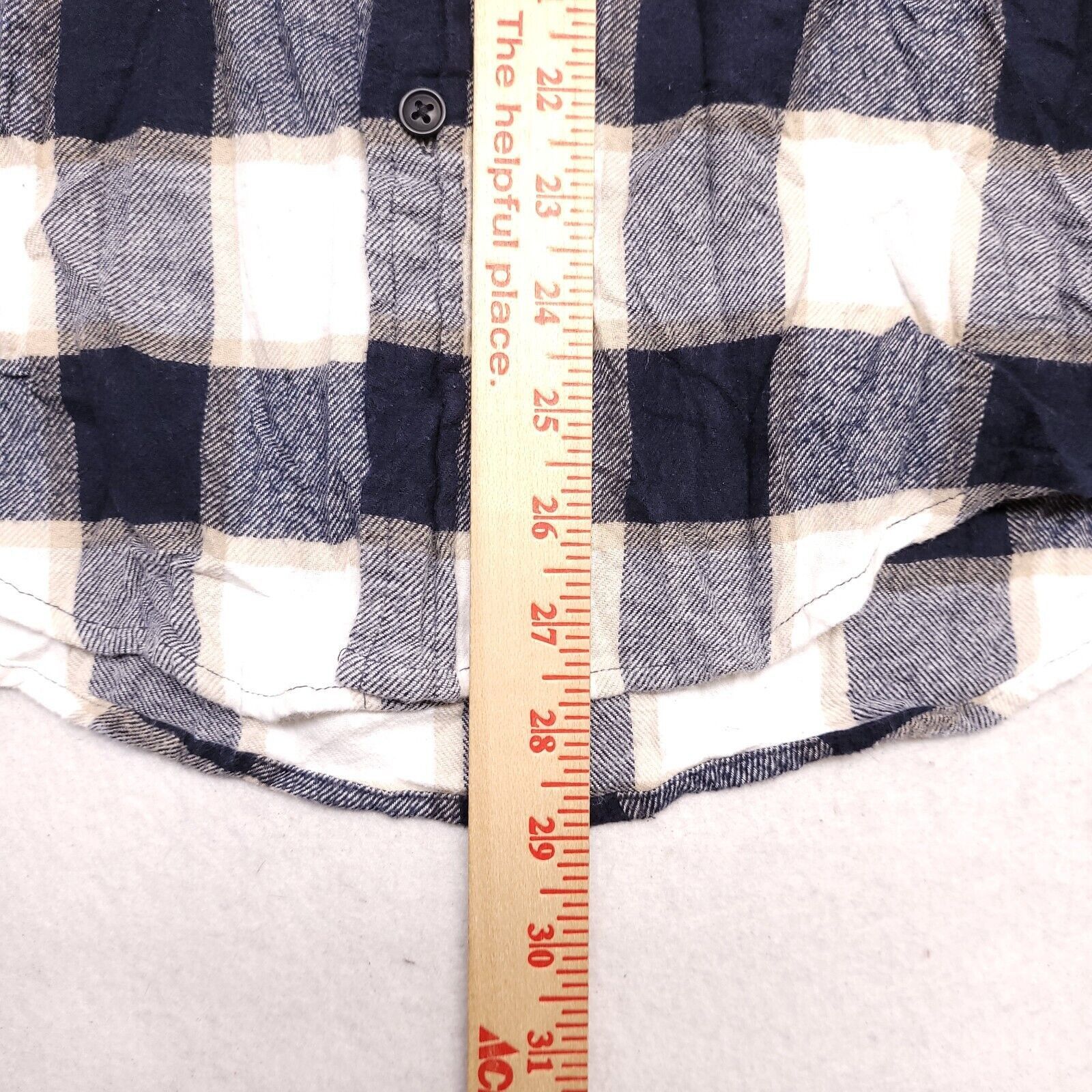 Croft & Barrow Croft & Barrow Buffalo Check Flannel Shirt Mens Size s Blue Size US S / EU 44-46 / 1 - 8 Thumbnail