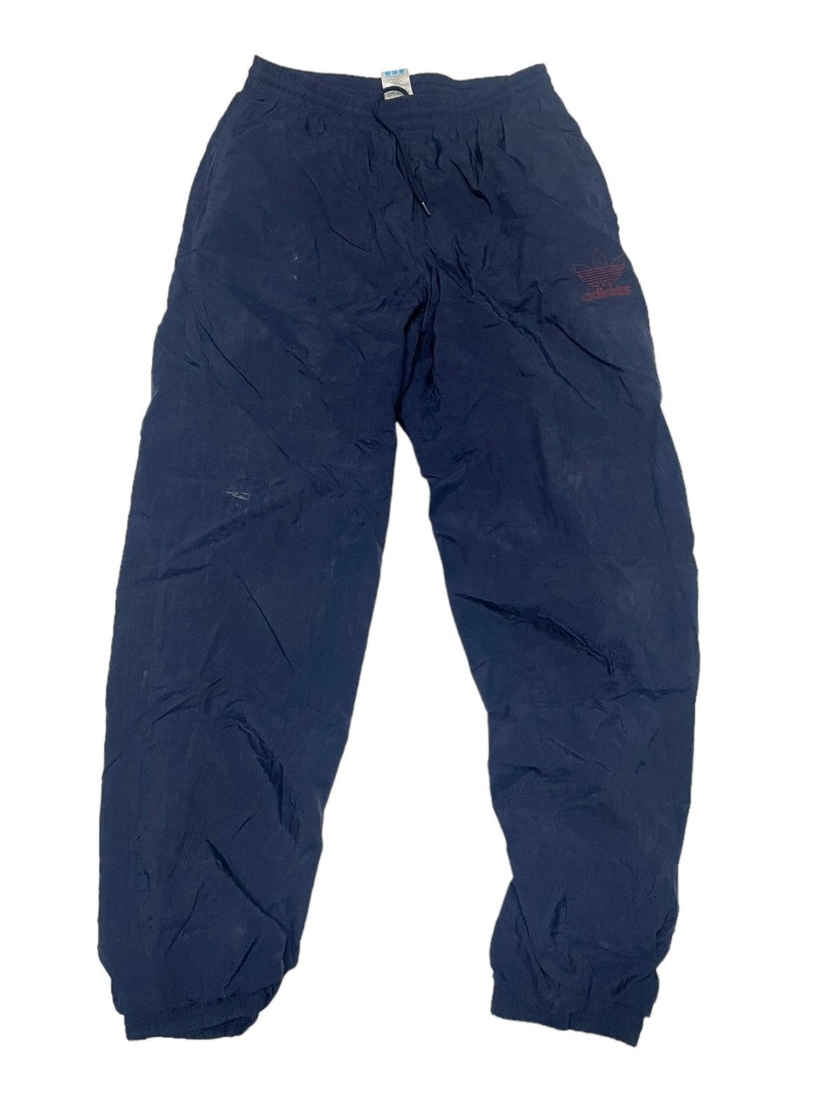 Adidas × Vintage Vintage 80s Adidas Nylon Windbreaker Pants S Size US 29 - 5 Thumbnail