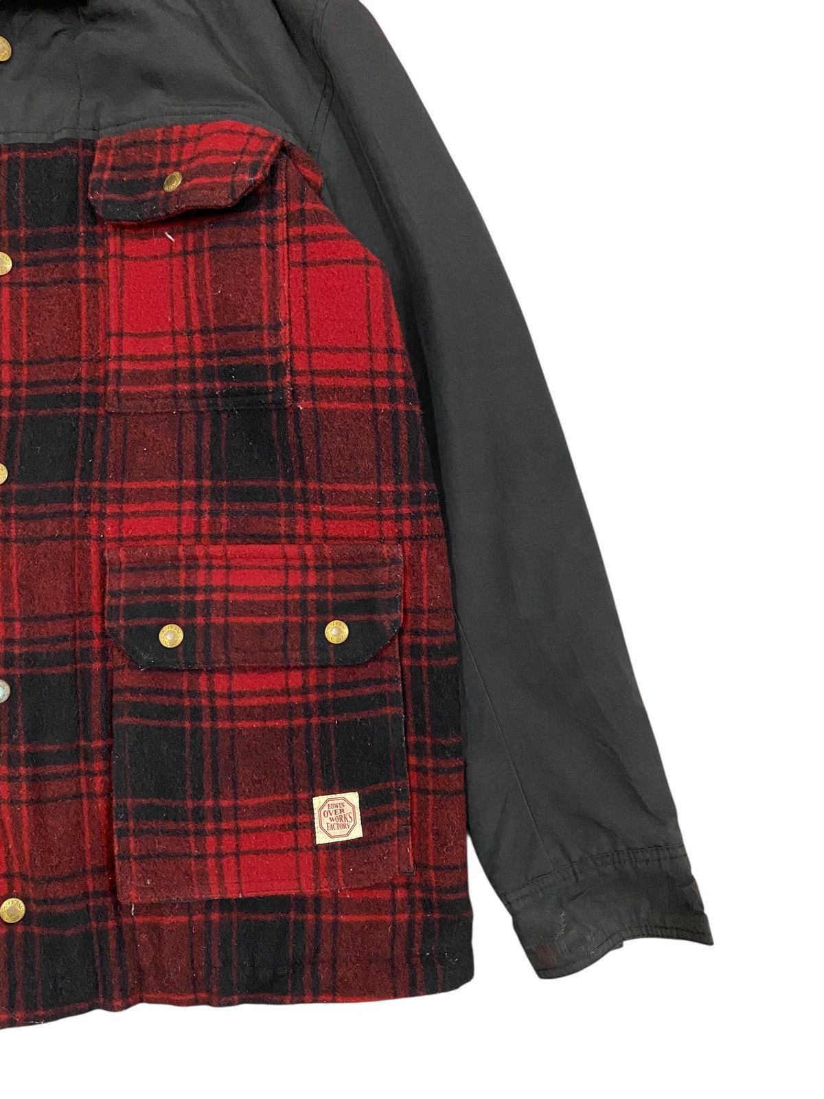 Edwin × Vintage Vtg Edwin Wool Jacket Cargo Size US M / EU 48-50 / 2 - 6 Thumbnail