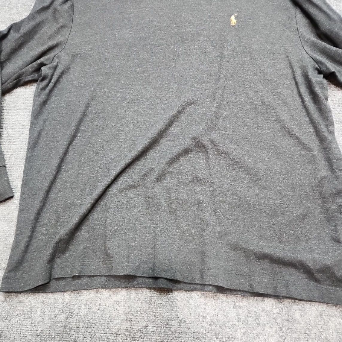 Polo Ralph Lauren Polo Ralph Lauren Shirt Men XL Dark Gray Long Classic Fit T-Shirt Size US XL / EU 56 / 4 - 7 Thumbnail