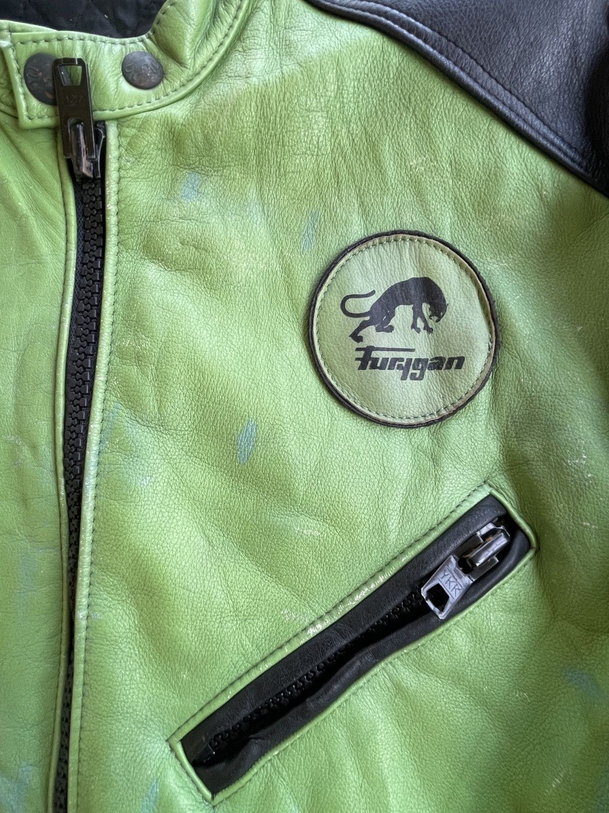 Vintage Vintage 80s Furygan Bikers Leather Jacket Size US S / EU 44-46 / 1 - 13 Thumbnail