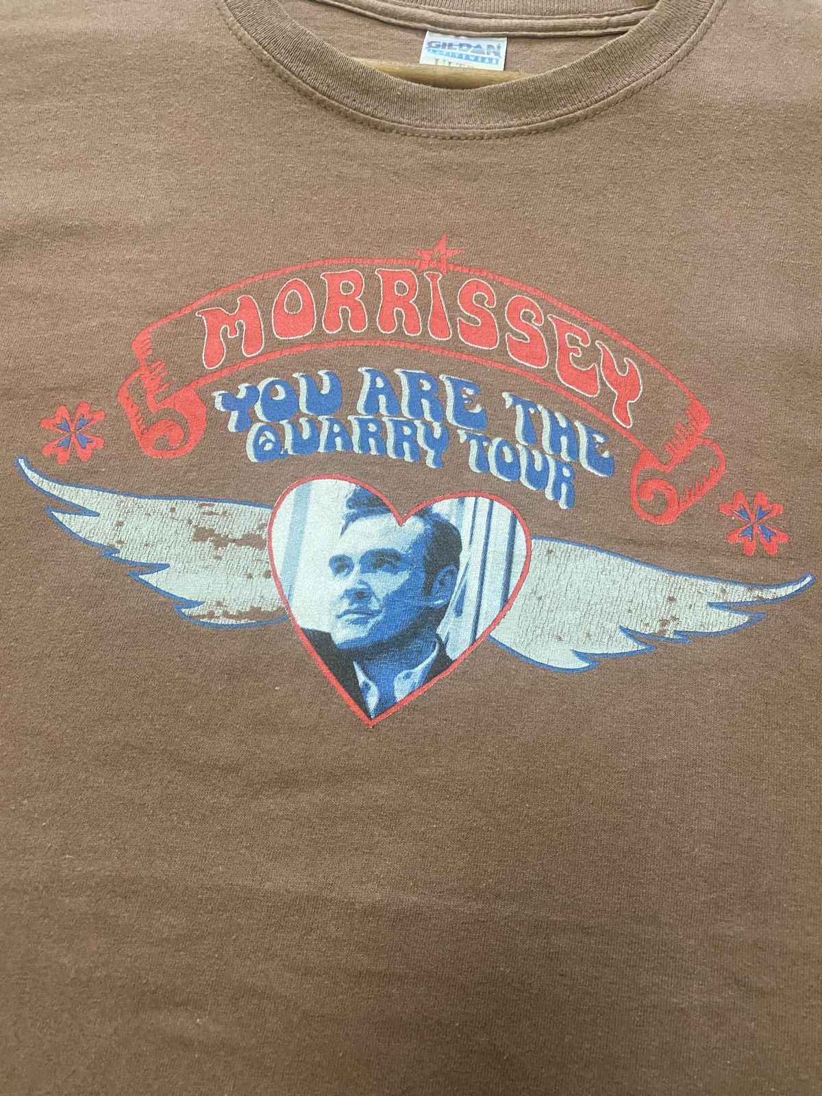 Band Tees × Morrissey × Vintage ‼️RARE‼️VINTAGE MORRISSEY YOUR ARE THE QUARRY TOUR SHIRT TEE🔥 Size US M / EU 48-50 / 2 - 7 Thumbnail