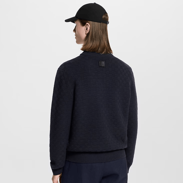 Louis Vuitton Cashmere-Wool Blend Half-Zip Jumper Size US S / EU 44-46 / 1 - 4 Thumbnail