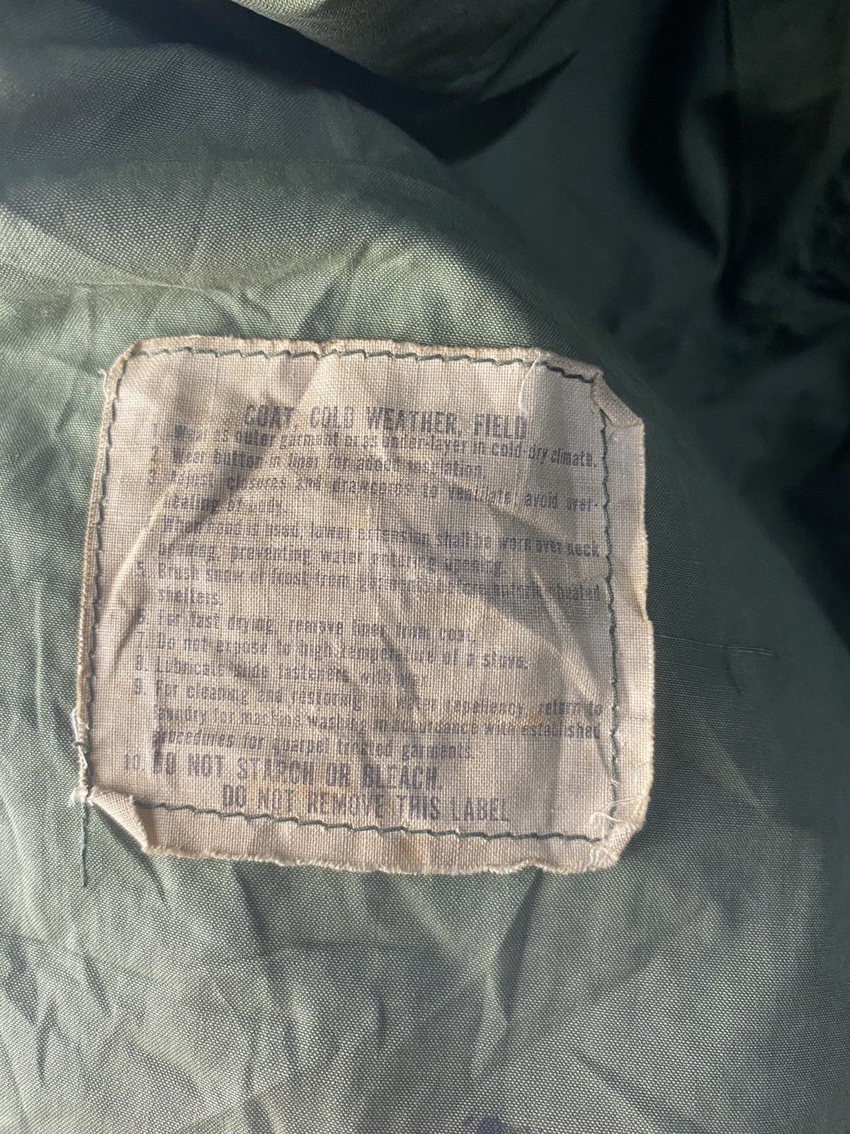 Vintage Vintage 80s Army OG 107 Jacket Size US S / EU 44-46 / 1 - 10 Thumbnail