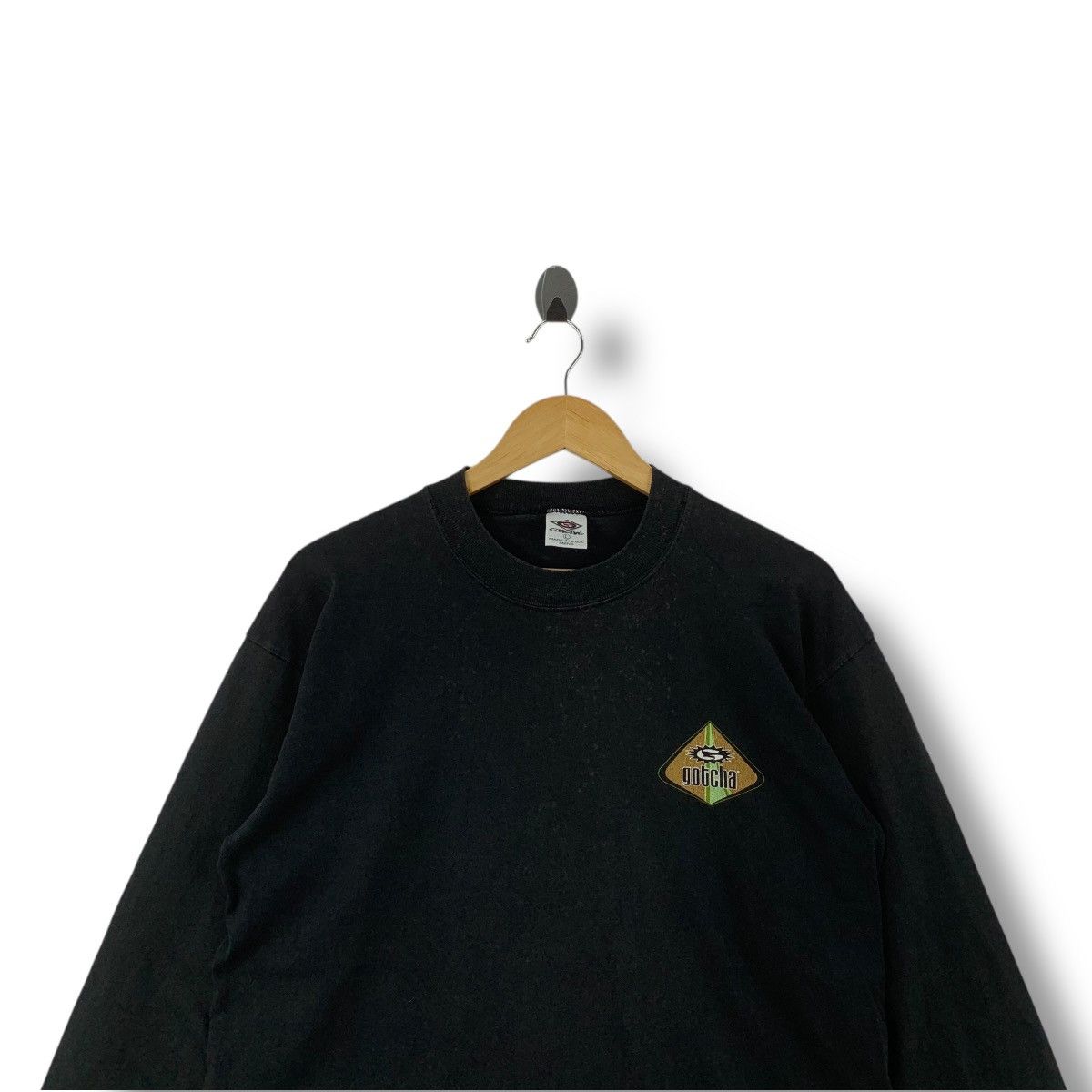 Gotcha Vintage 90's GOTCHA INTERNATIONAL Surf Logo Long Sleeve Tee Size US L / EU 52-54 / 3 - 5 Thumbnail