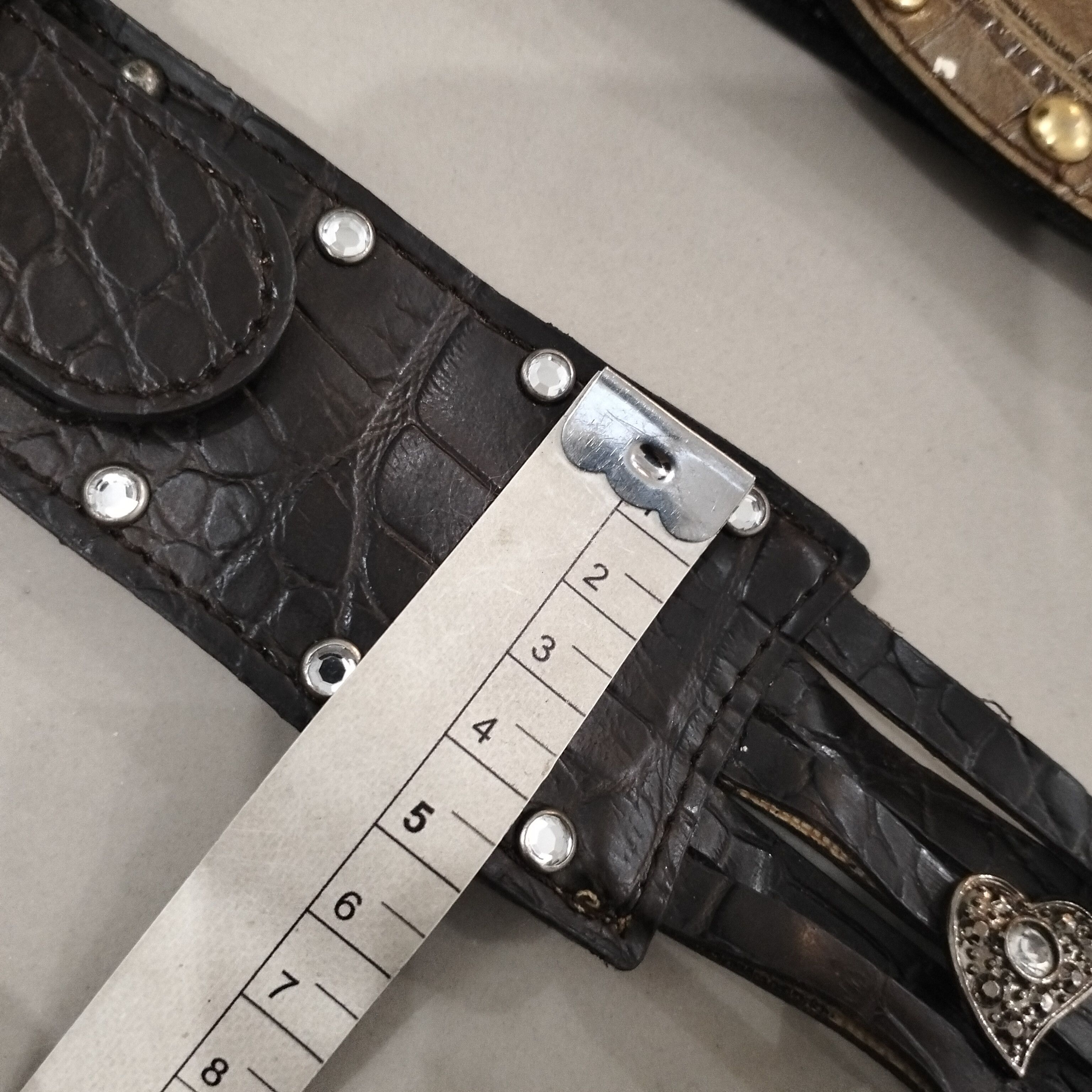 If Six Was Nine × Japanese Brand × Vintage SNAKESKIN CHAIN BELT Size ONE SIZE - 3 Thumbnail