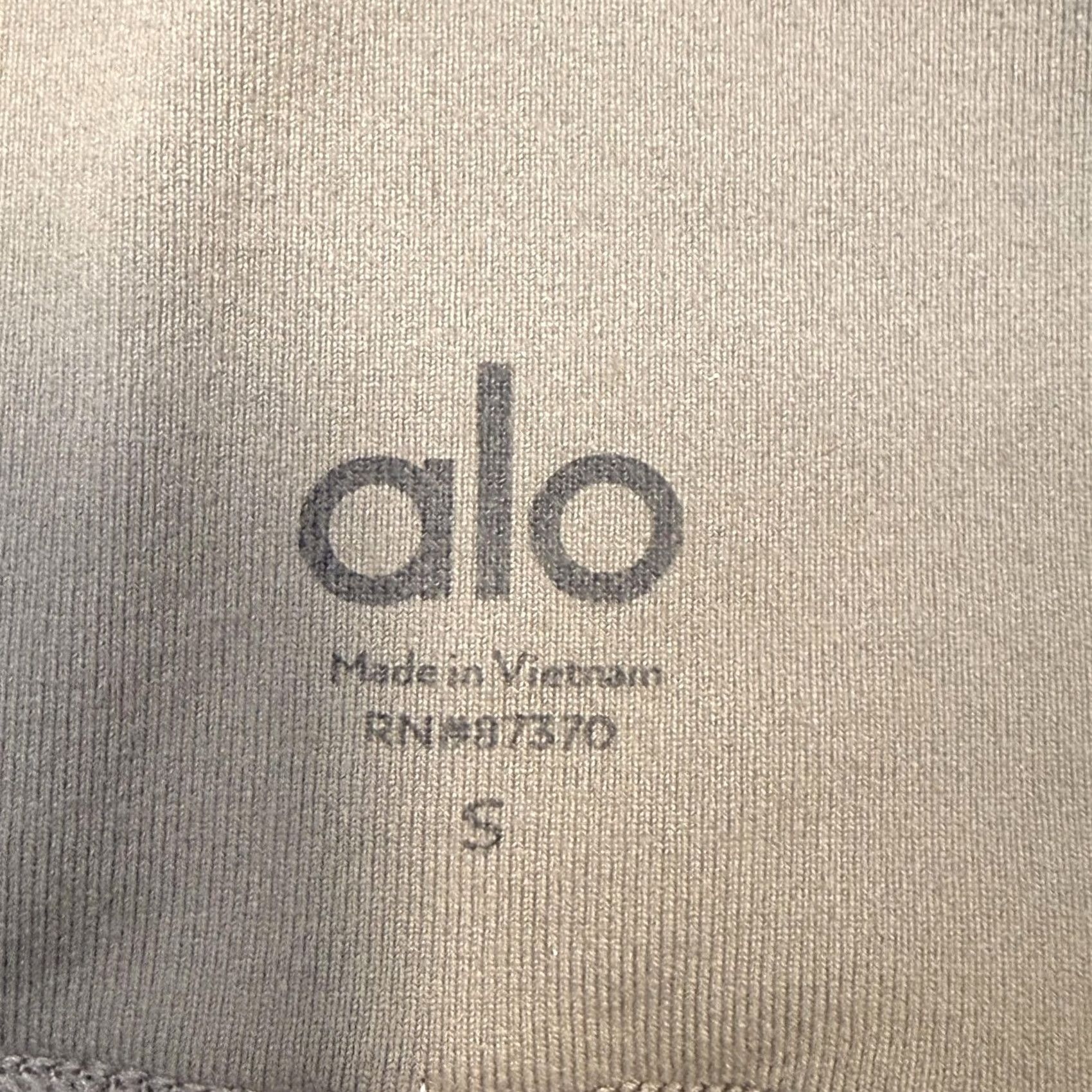Alo ALO Leggings Womens Small Green High Waist Jogger Cuff Ankle Yoga Gym Athletic Slim" Size 28" / US 6 / IT 42 - 7 Thumbnail