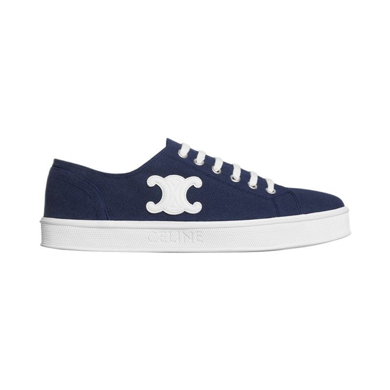 Celine o1bcso1str0625 355842220C Low-Top Sneakers in Navy Size US 10 / IT 40 - 1 Thumbnail