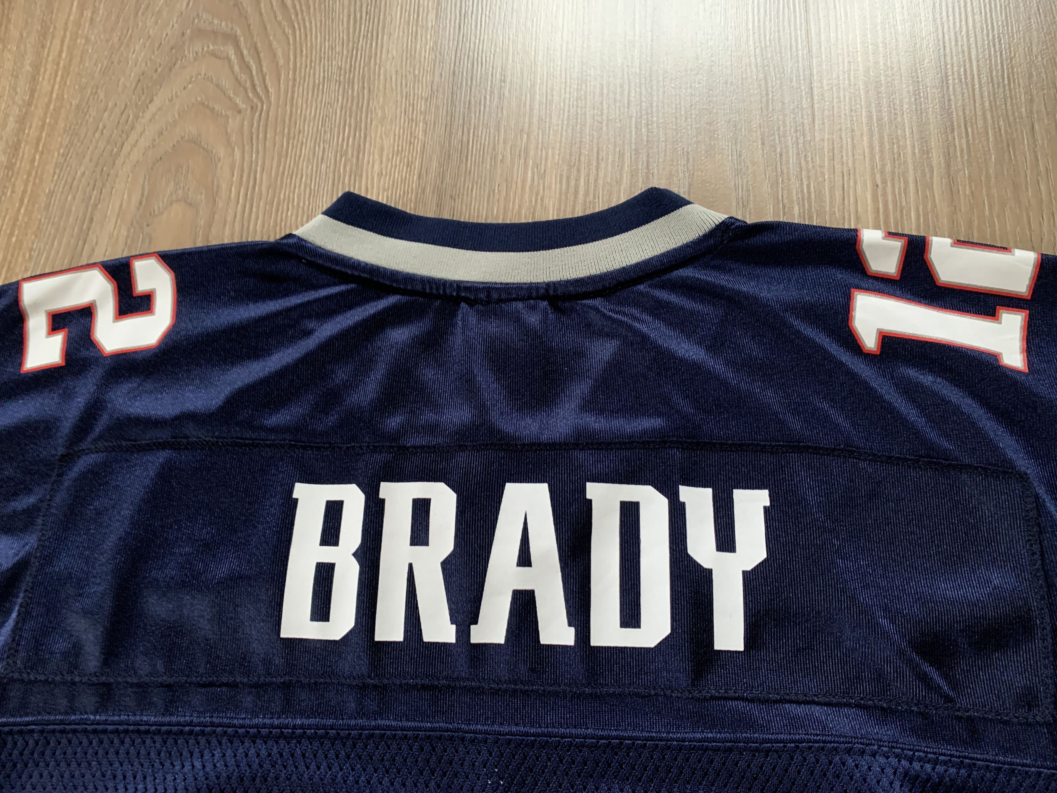 NFL × Reebok × Vintage Reebok NFL New England Patriots Tom Brady #12 Jersey Size US XL / EU 56 / 4 - 6 Thumbnail