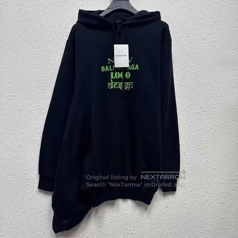 Balenciaga Balenciaga Fake two-piece double hem hood Size US S / EU 44-46 / 1 - 1 Thumbnail