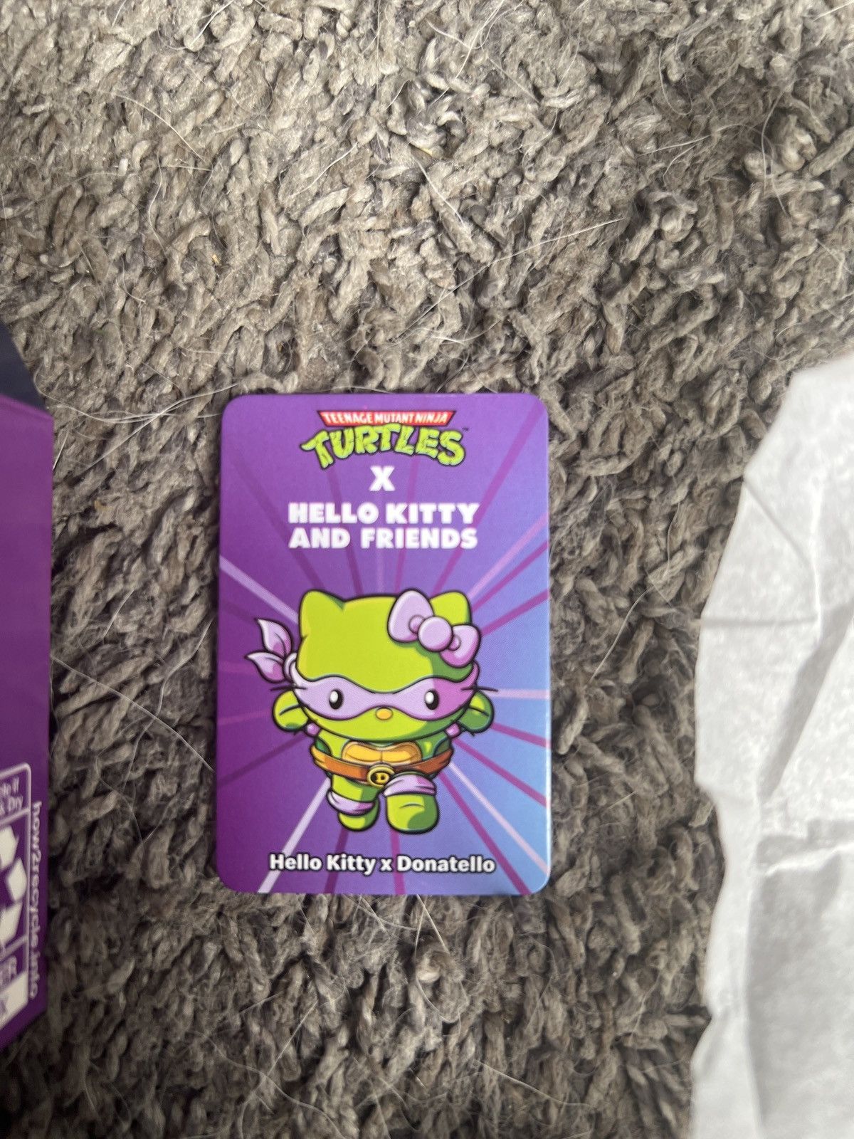 Nickelodeon TMNT X Hello Kitty And Friends Hello Kitty X Donatello Size ONE SIZE - 4 Thumbnail