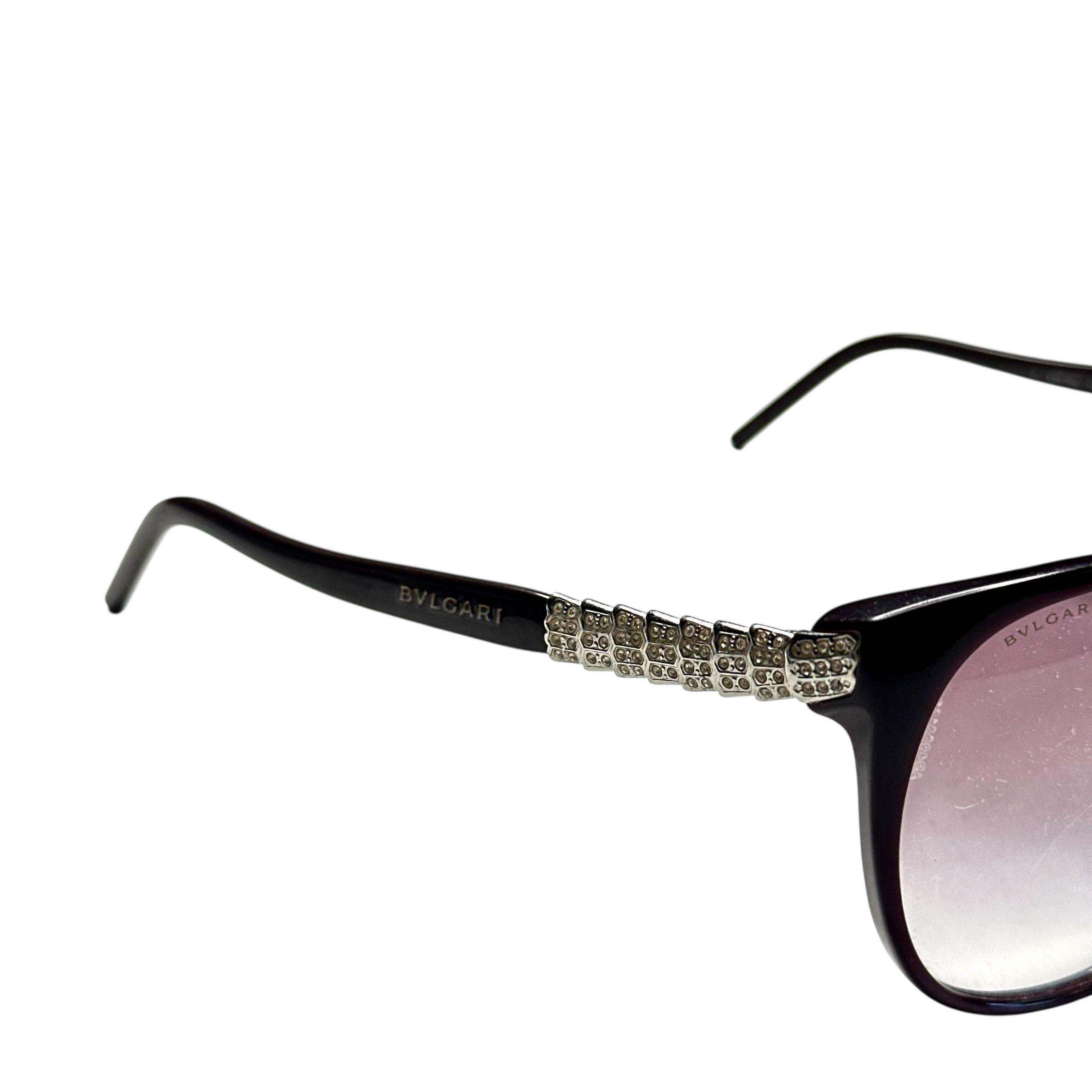 Bvlgari Bvlgari Swarovski Cateye Vintage Sunglasses Size ONE SIZE - 4 Thumbnail