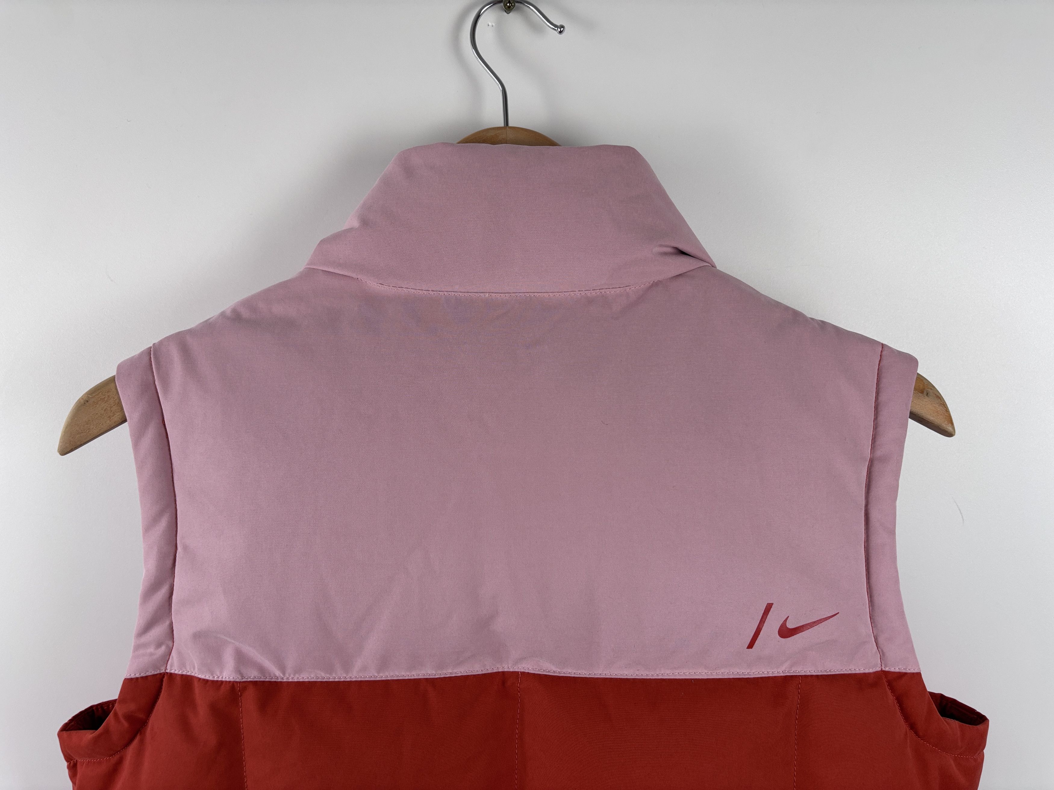 Nike Nike Snowboarding Down Vest Puffer Waistcoat Orange Pink S Size S / US 4 / IT 40 - 5 Thumbnail