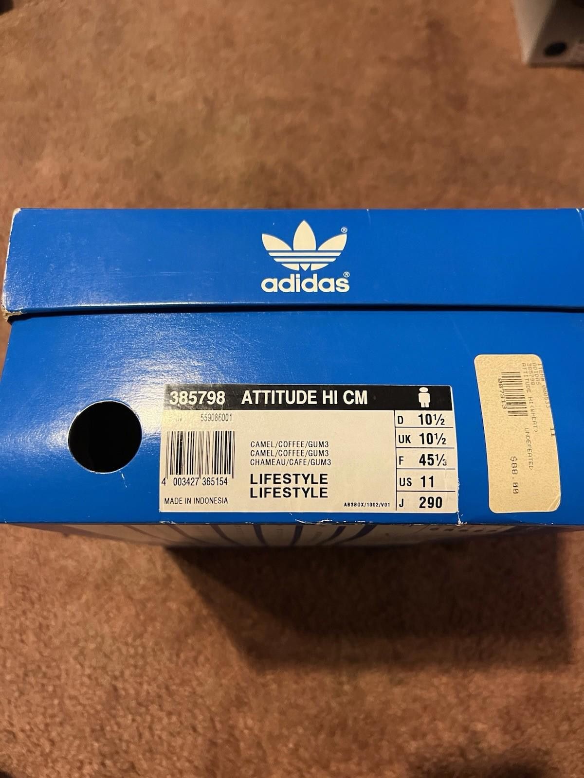 Adidas 2003 adidas ATTITUDE HI CM 385798 US11 Size US 11 / EU 44 - 9 Thumbnail
