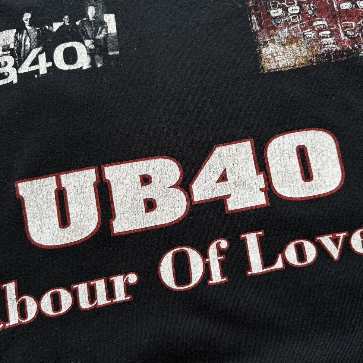 Vintage Vintage UB-40 1998 Labour Of Love III T-Shirt Tee Shirt Size US XL / EU 56 / 4 - 4 Thumbnail