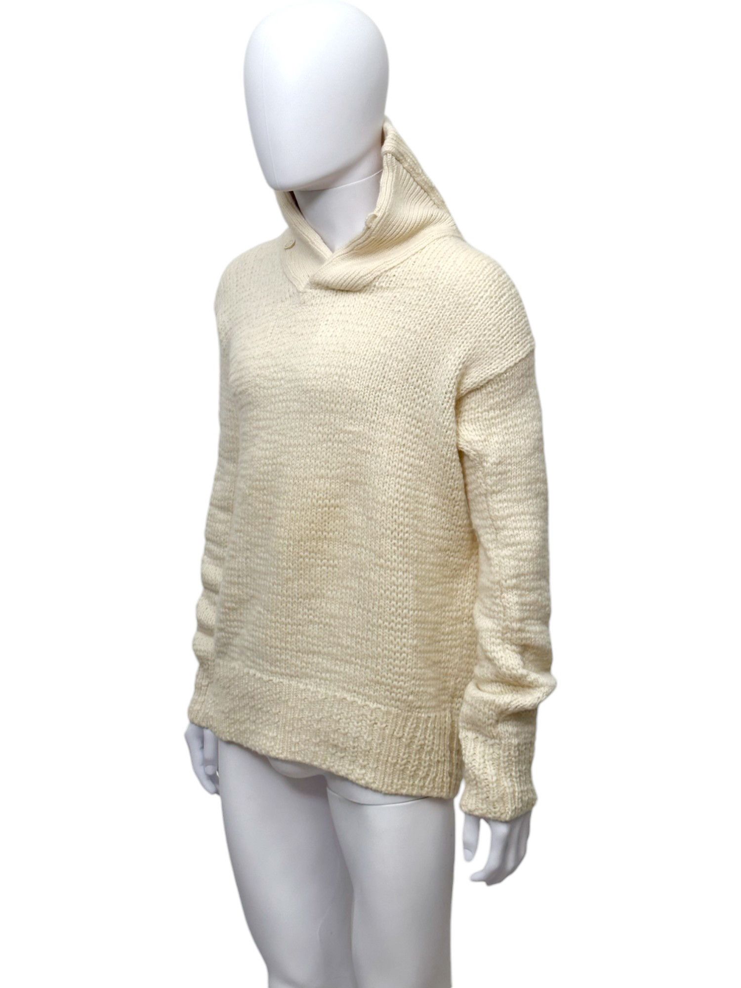 Maison Margiela Martin Margiela F/W 2006 Knitted Cream Sweater Size US M / EU 48-50 / 2 - 2 Thumbnail