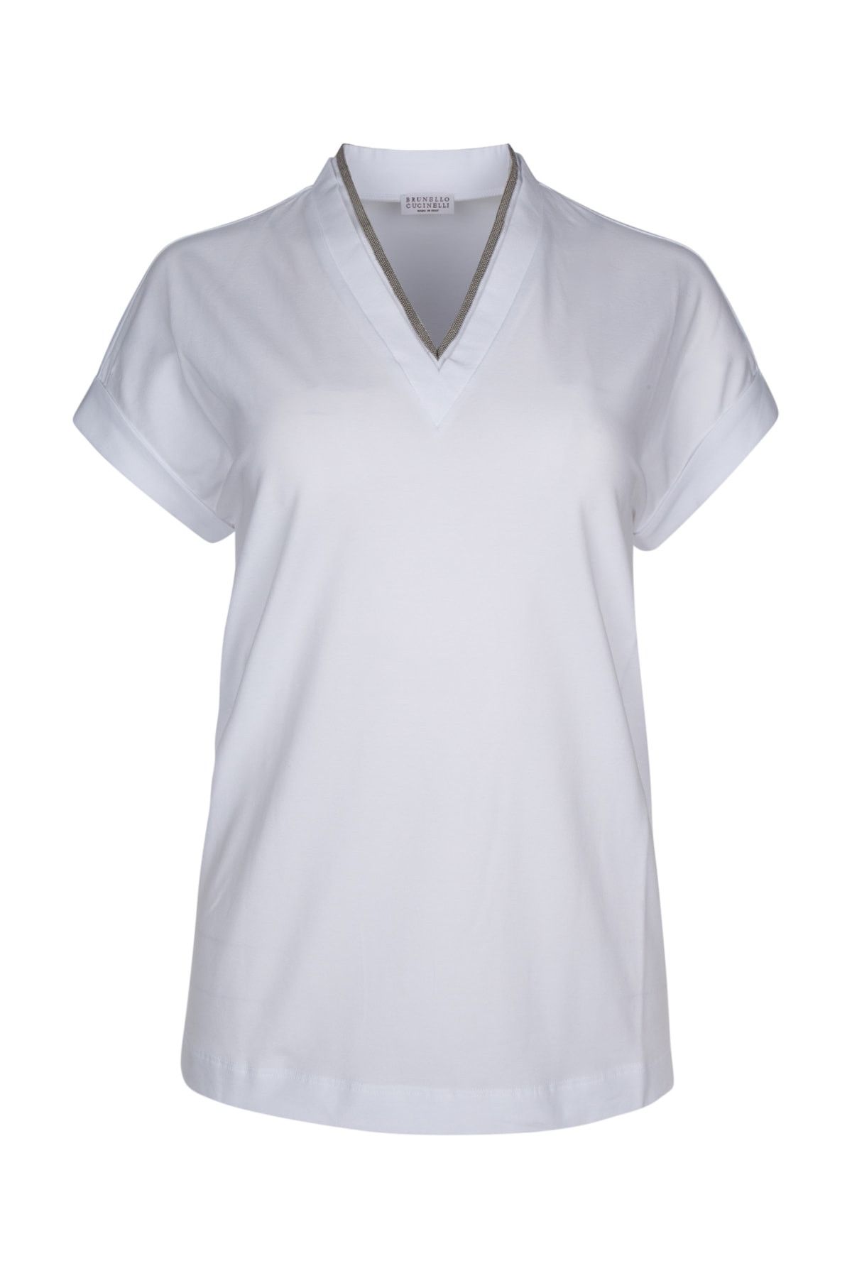 image of Brunello Cucinelli T-Shirt in Mixed Colours, Women's (Size 2XS)