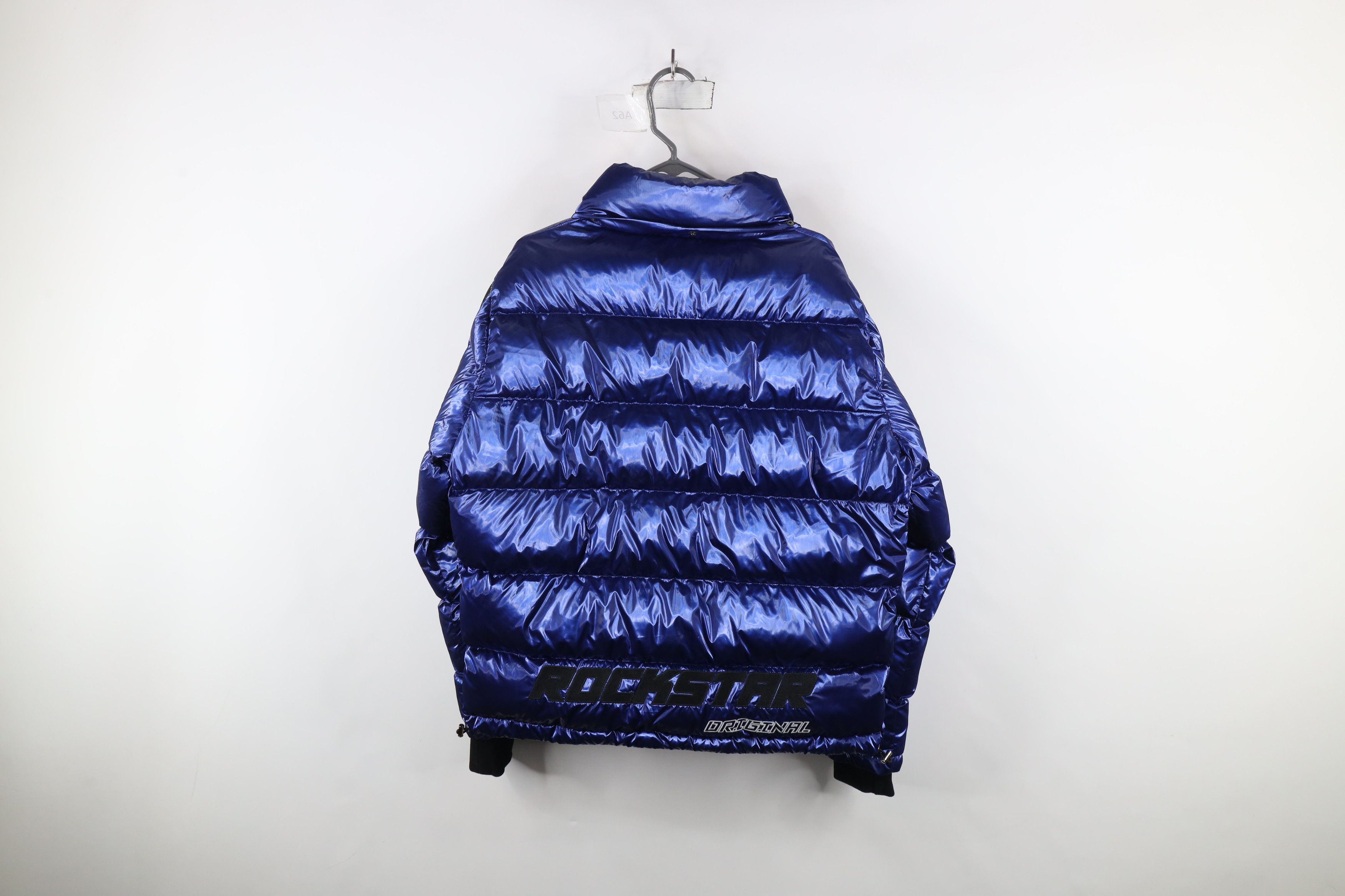 Vintage Vintage Y2K Rockstar Original Streetwear Space Puffer Jacket Size US L / EU 52-54 / 3 - 14 Thumbnail