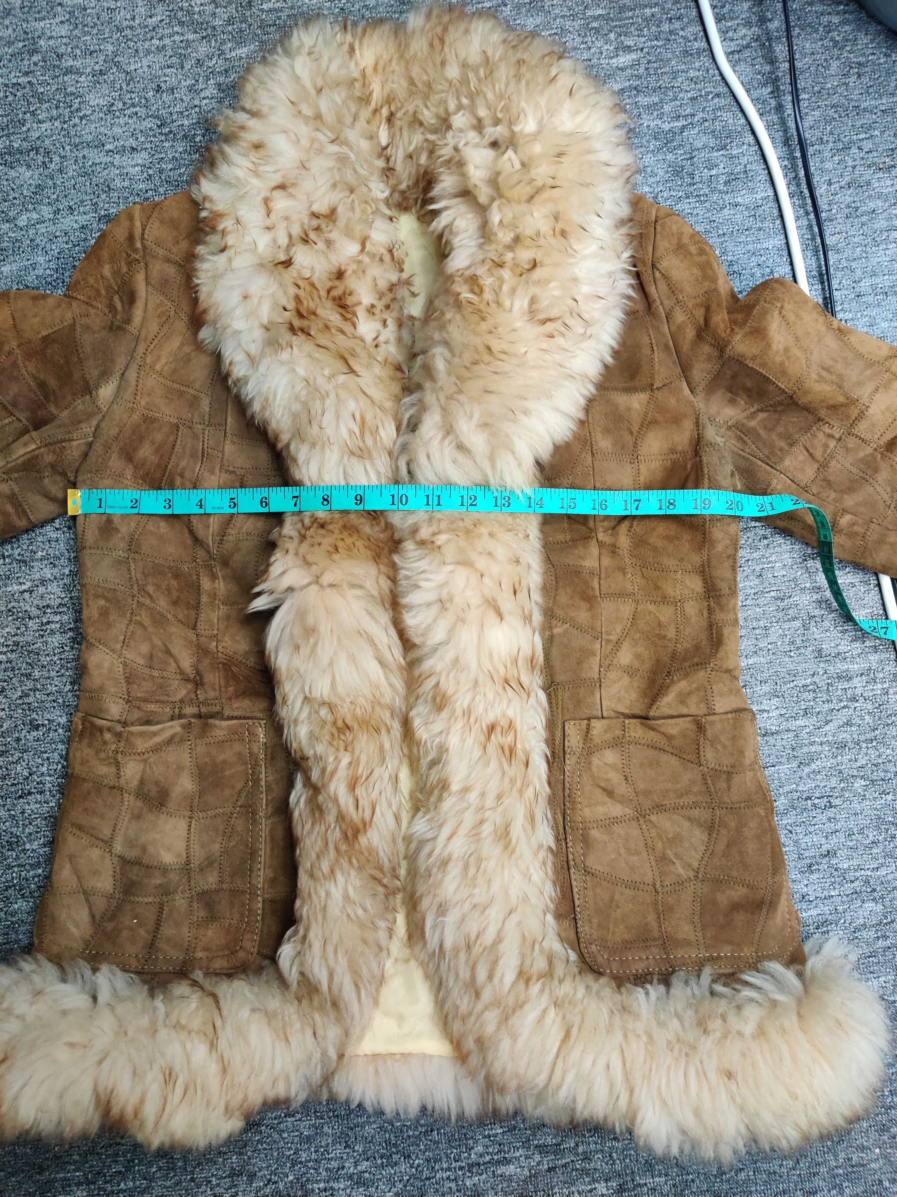 Japanese Brand Vintage Patchwork Mink Fur Blanket Leather Jacket Size US M / EU 48-50 / 2 - 11 Thumbnail