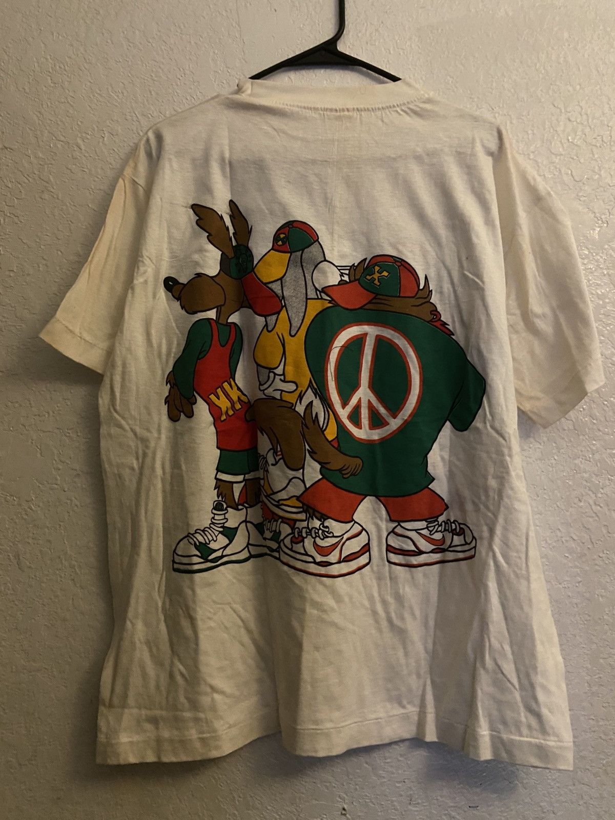 Other Vintage Looney Tunes Double Sided Sports Shirt Size US XL / EU 56 / 4 - 3 Thumbnail