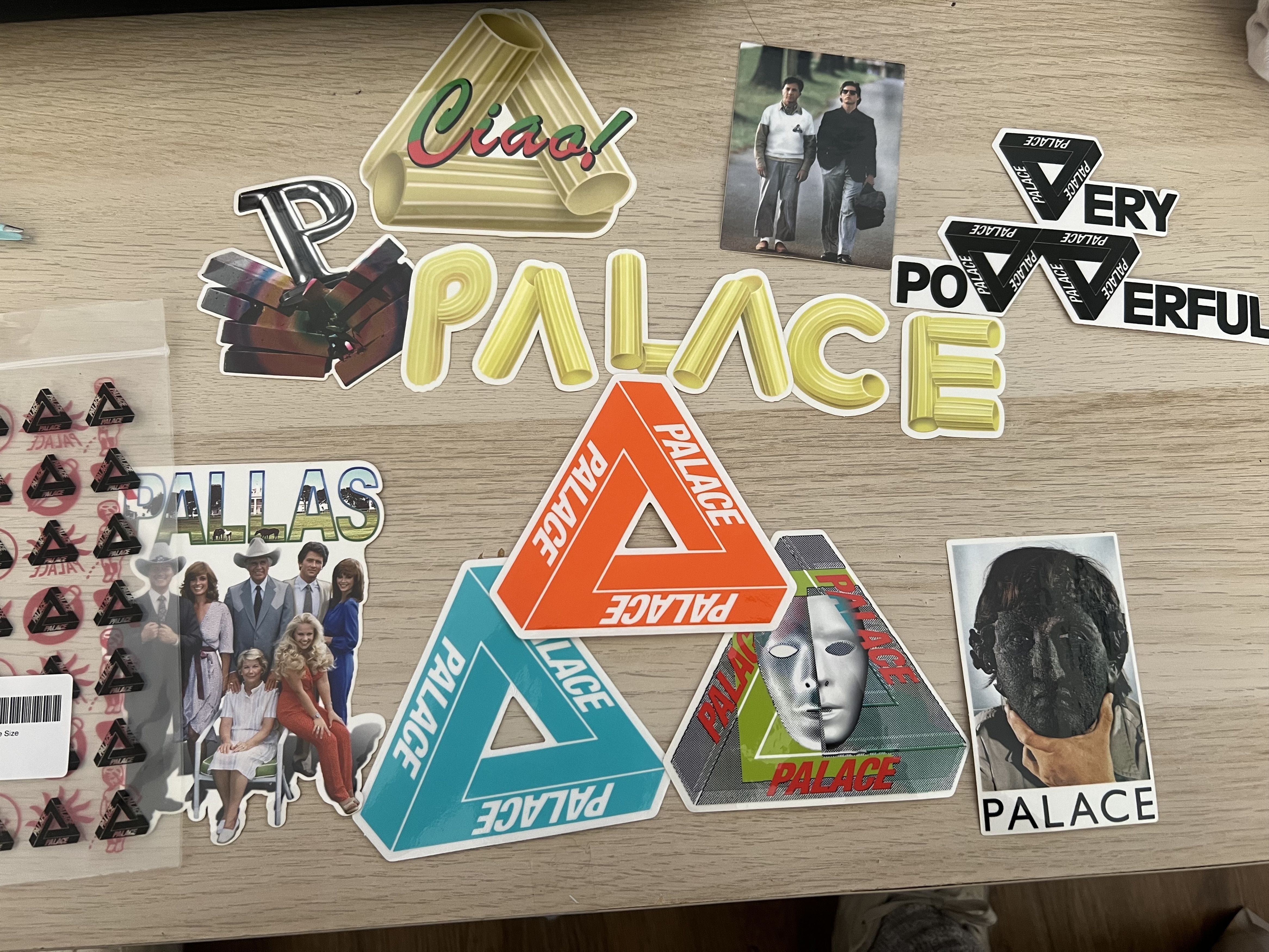 Palace × Streetwear PALACE WINTER 2024 10-STICKER PACK MULTI