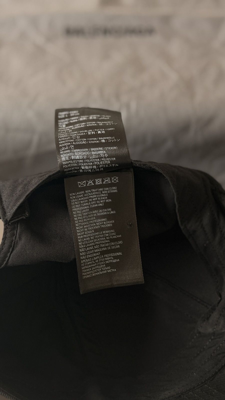 Balenciaga Balenciaga Burning Unity Logo Cap Size ONE SIZE - 5 Thumbnail