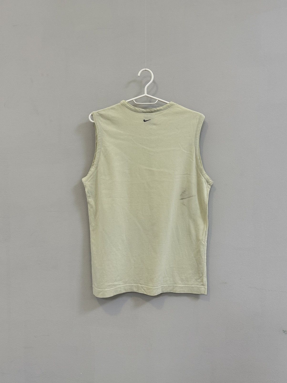 Nike × Vintage Vintage Nike Tank Top A-Shirt Y2K Drill Style Swoosh Size US S / EU 44-46 / 1 - 6 Thumbnail