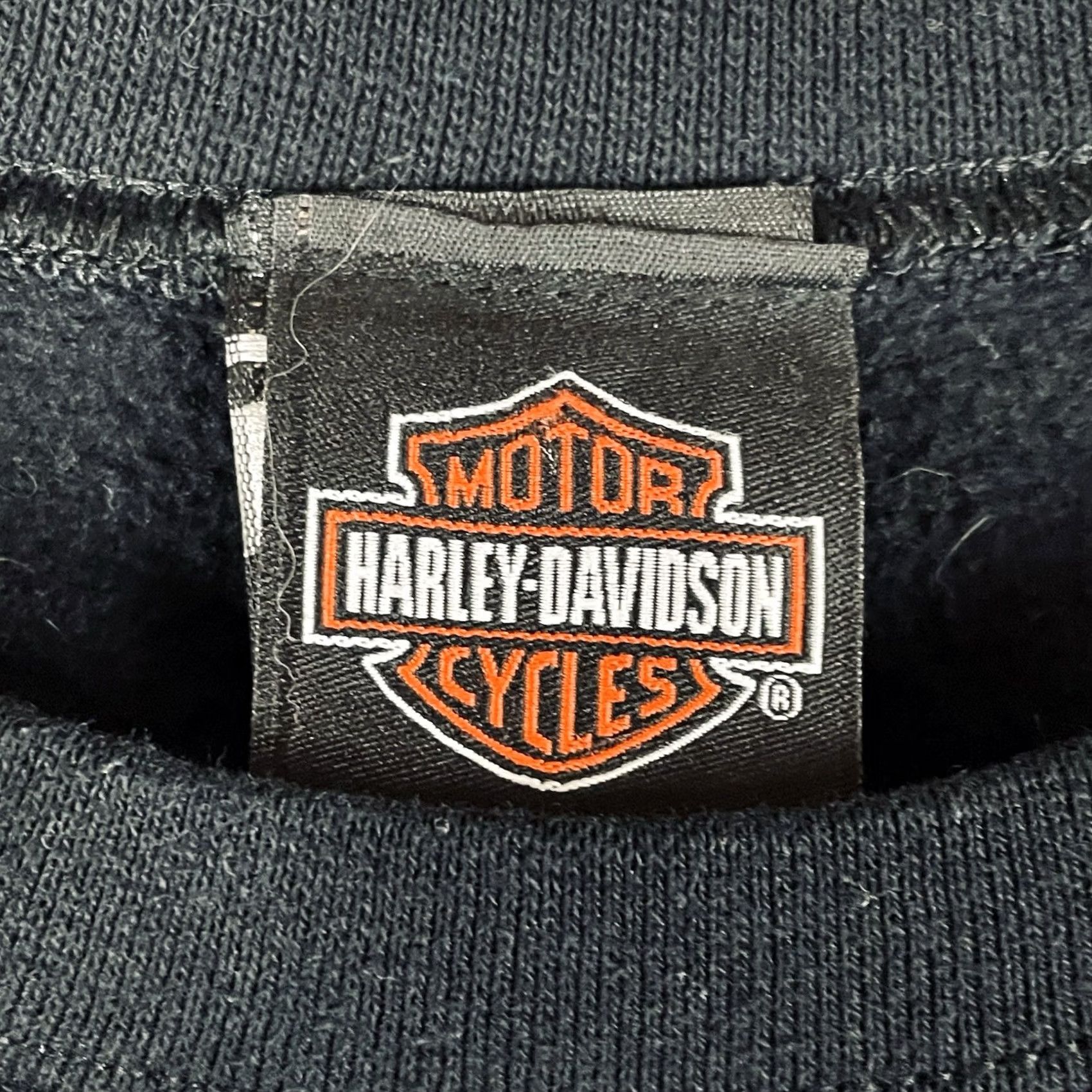 Harley Davidson Harley-Davidson Sweatshirt L Black Crew Neck Biker Graphic Print Pullover Men Regular Crewneck Size US L / EU 52-54 / 3 - 7 Thumbnail