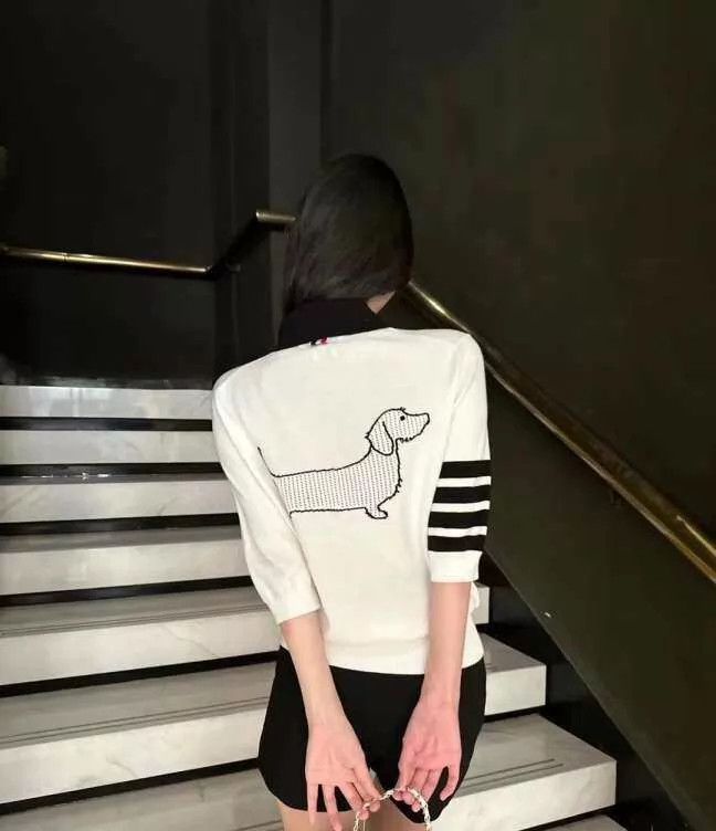 Thom Browne Thom Browne Dachshund Fitted Short-Sleeve Shirt 40 Size S / US 4 / IT 40 - 6 Thumbnail
