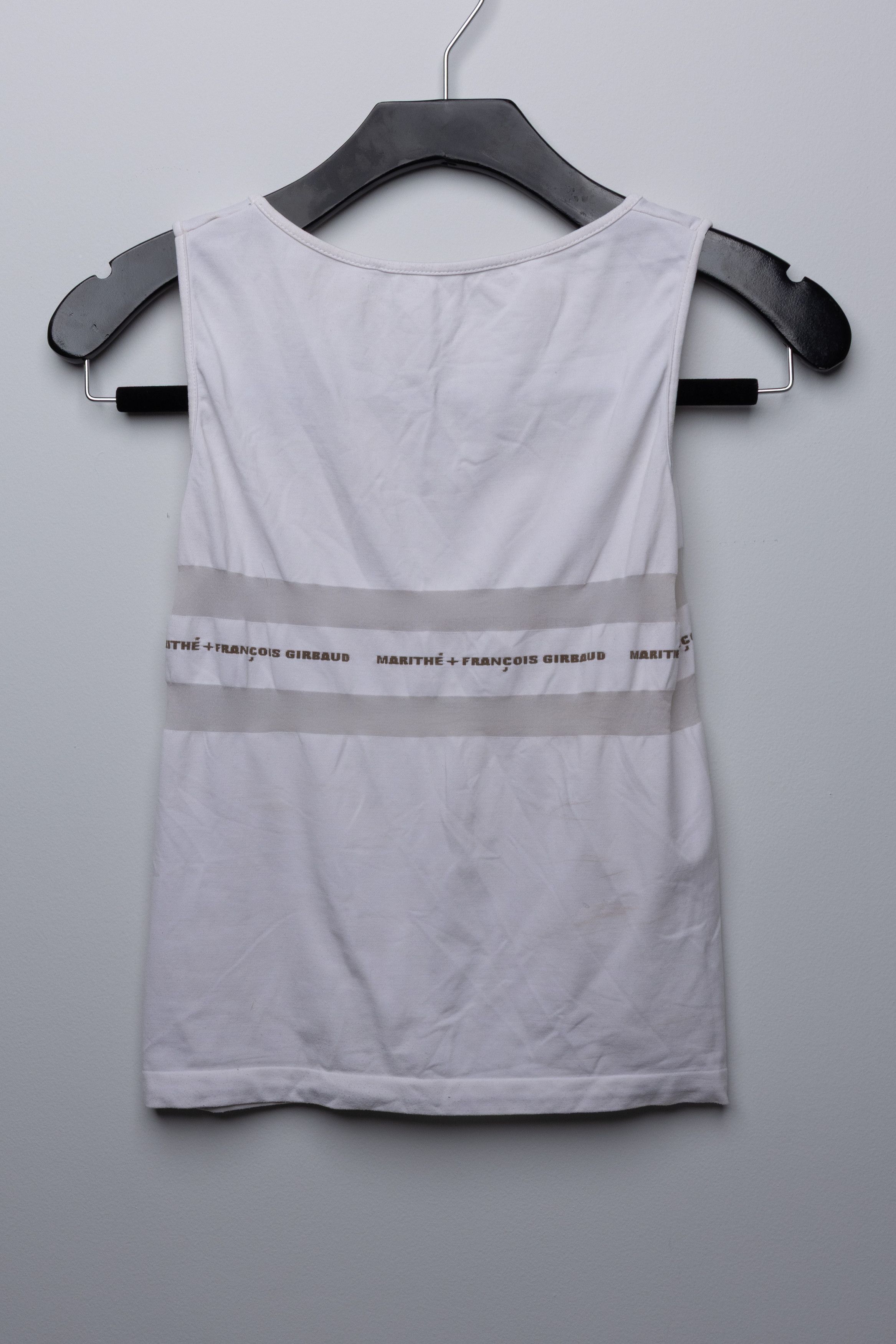 Marithe + Francois Girbaud Marithé + François Girbaud White Tank Size US M / EU 48-50 / 2 - 2 Thumbnail
