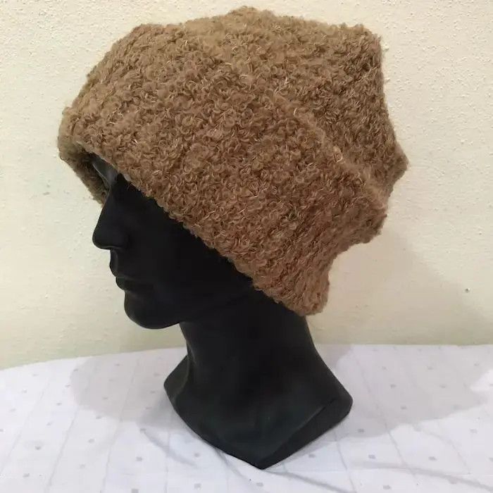 Japanese Brand Marylia Fleece Beanie Hat Size ONE SIZE - 2 Thumbnail